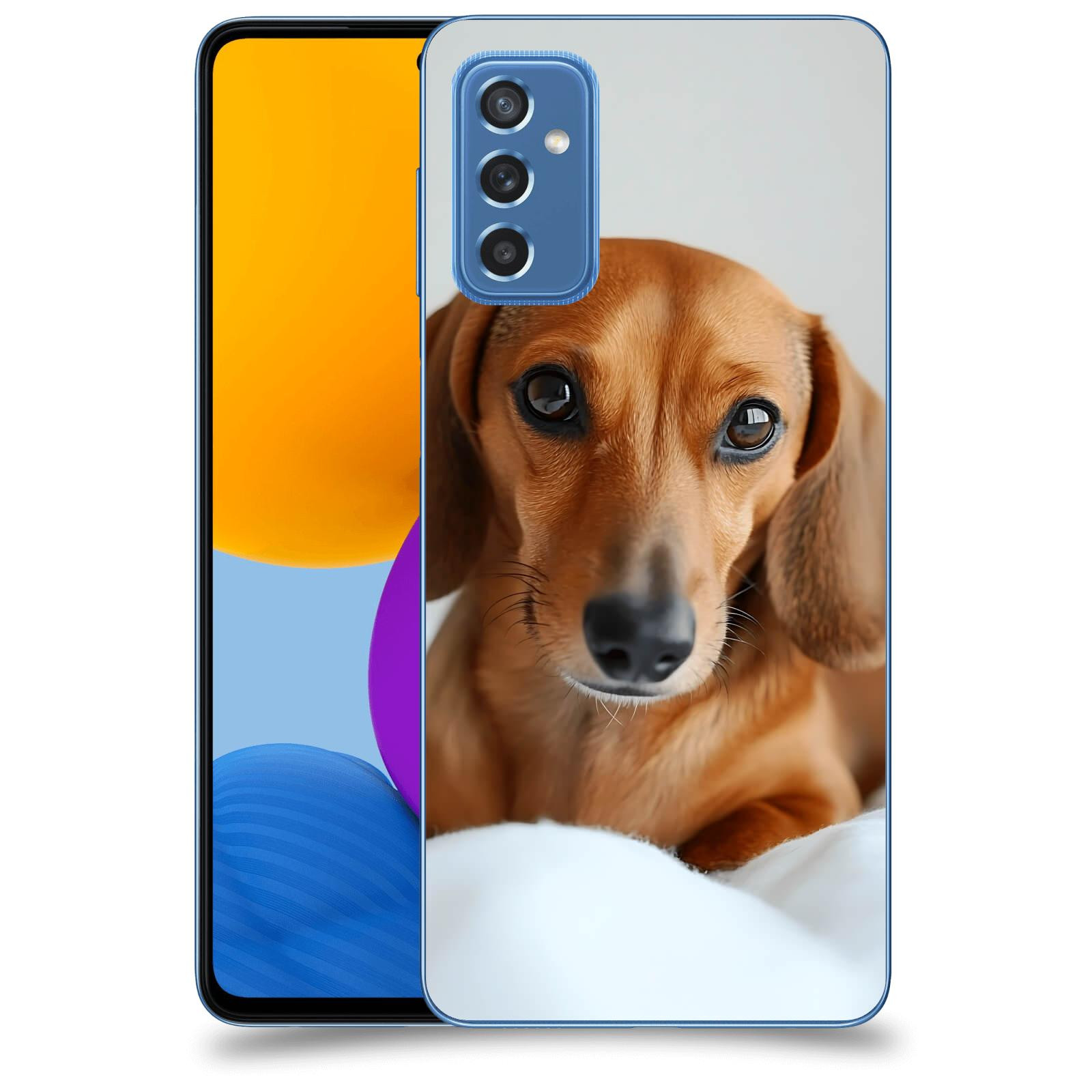 ACOVER Kryt na mobil Samsung Galaxy M52 5G - Dachshund II