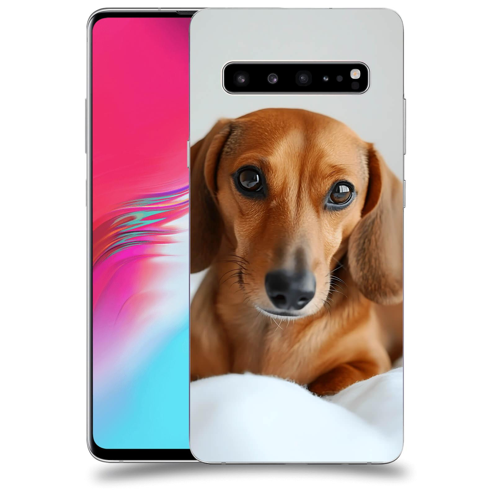 ACOVER Kryt na mobil Samsung Galaxy S10 G973 - Dachshund II