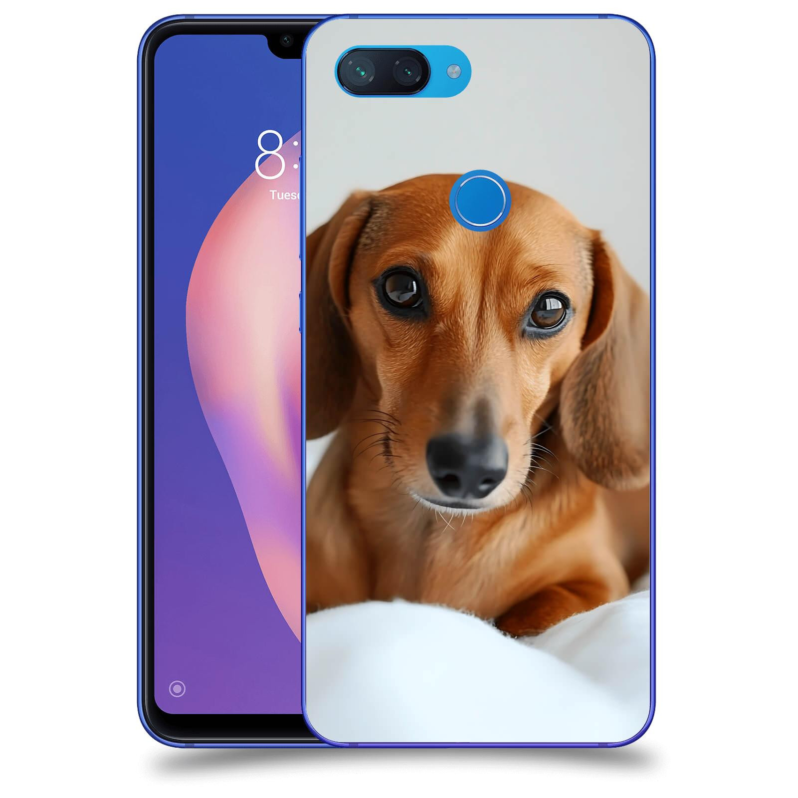 ACOVER Kryt na mobil Xiaomi Mi 8 Lite - Dachshund II