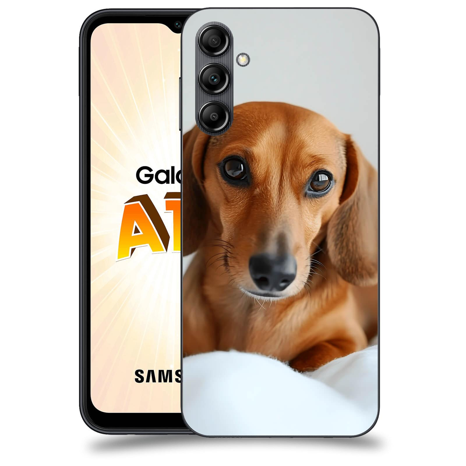 ACOVER Kryt na mobil Samsung Galaxy A14 LTE - Dachshund II
