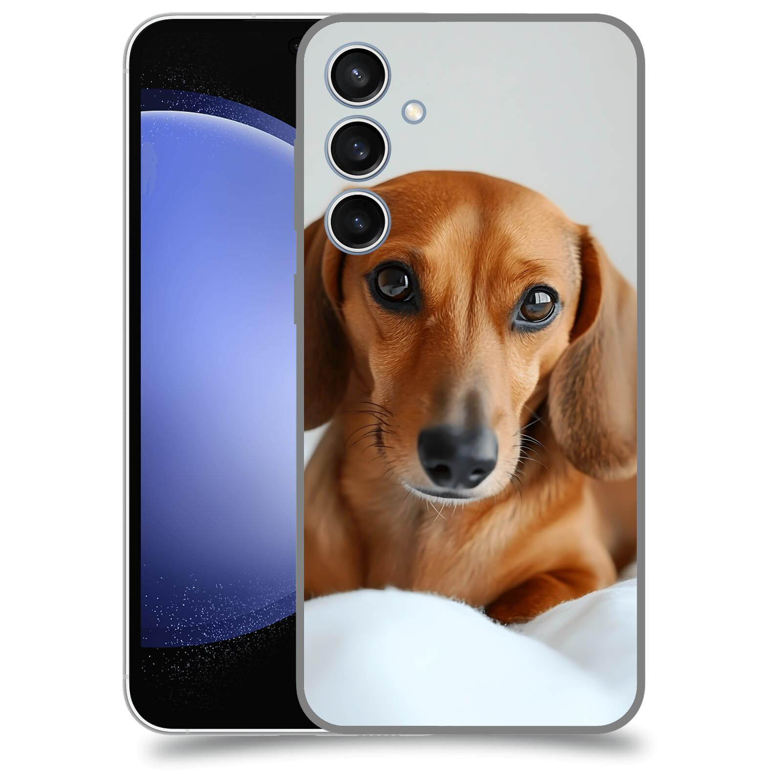 ACOVER Kryt na mobil Samsung Galaxy S23 FE - Dachshund II