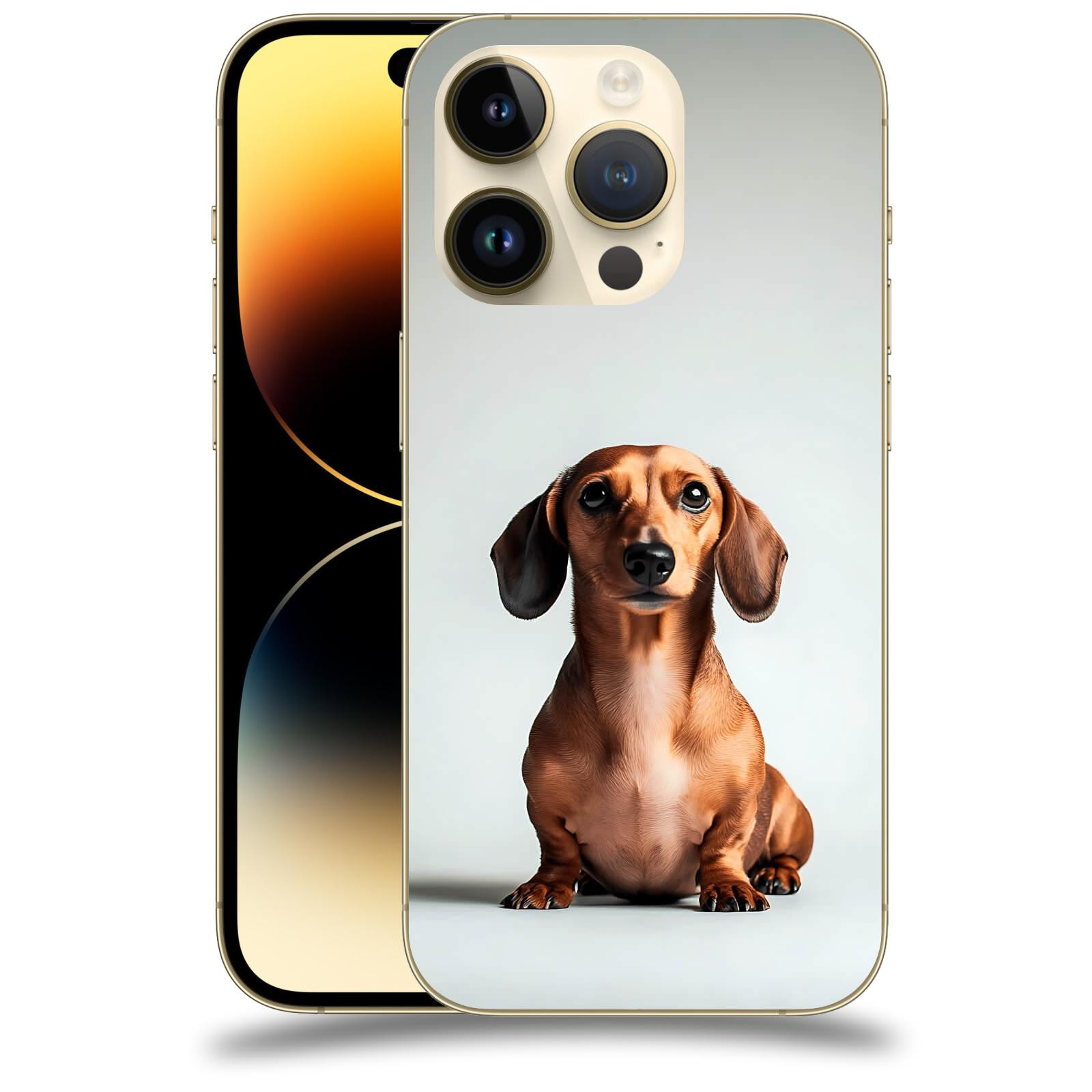ACOVER Kryt na mobil Apple iPhone 14 Pro - Dachshund III