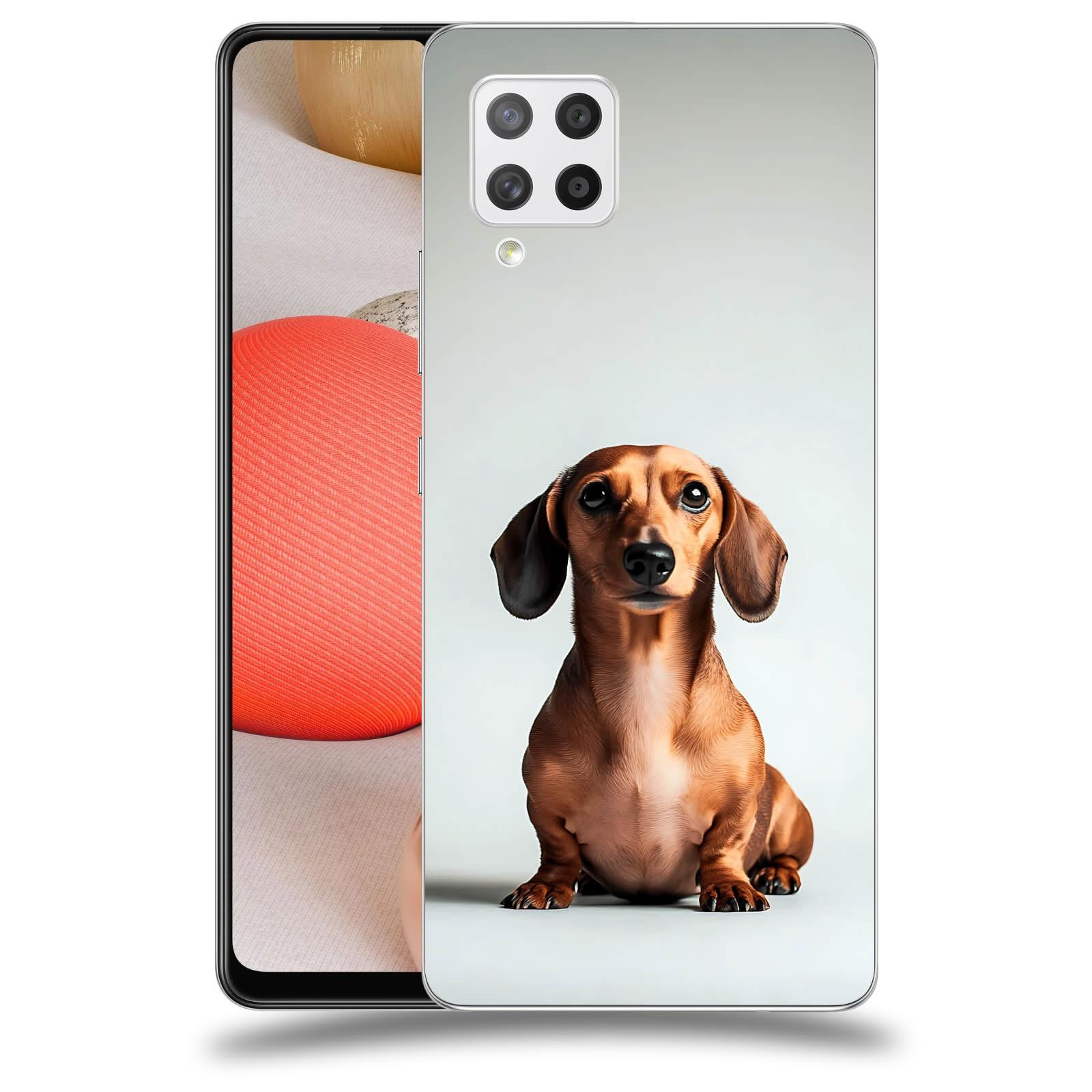 ACOVER Kryt na mobil Samsung Galaxy A42 A426B - Dachshund III
