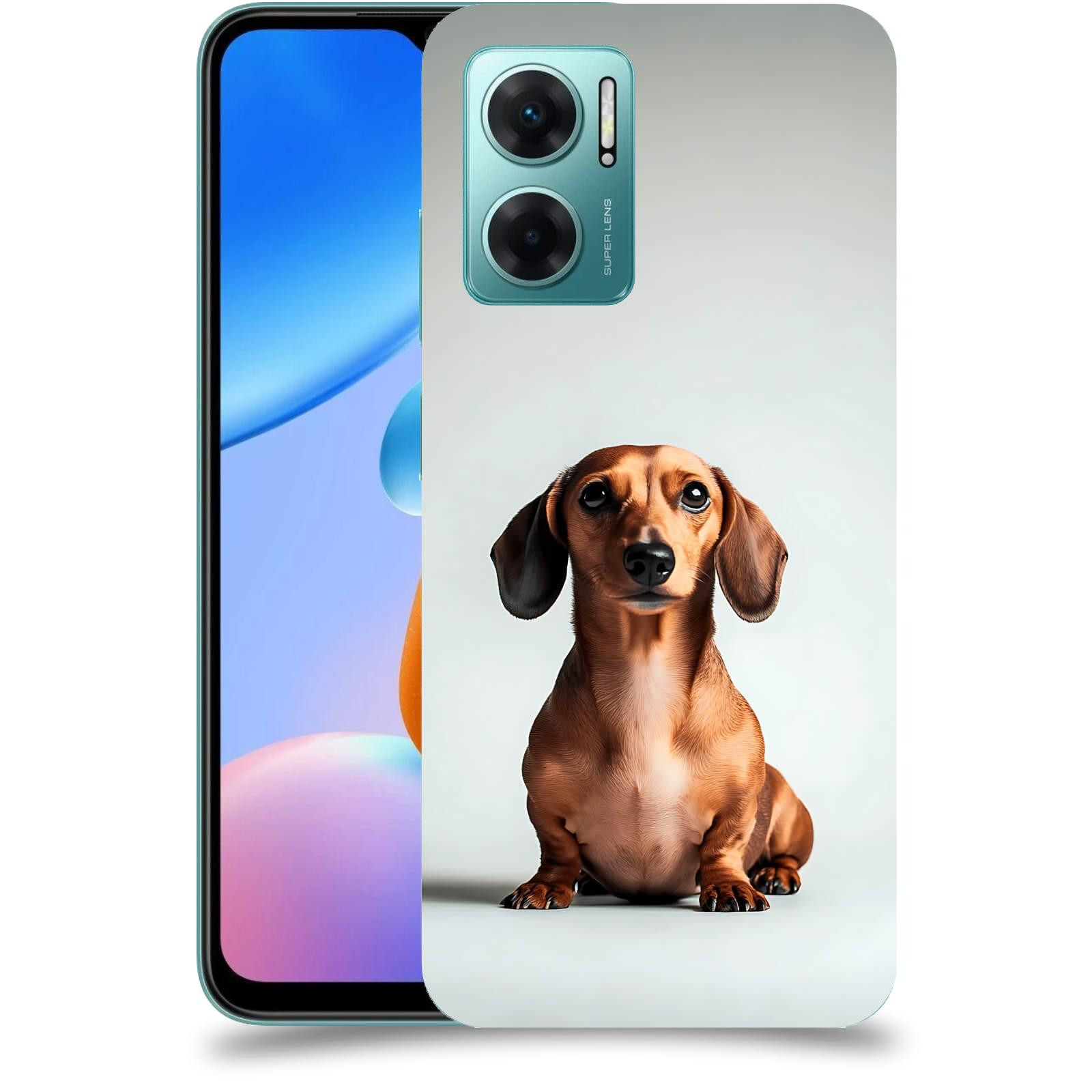 ACOVER Kryt na mobil Xiaomi Redmi 10 5G - Dachshund III