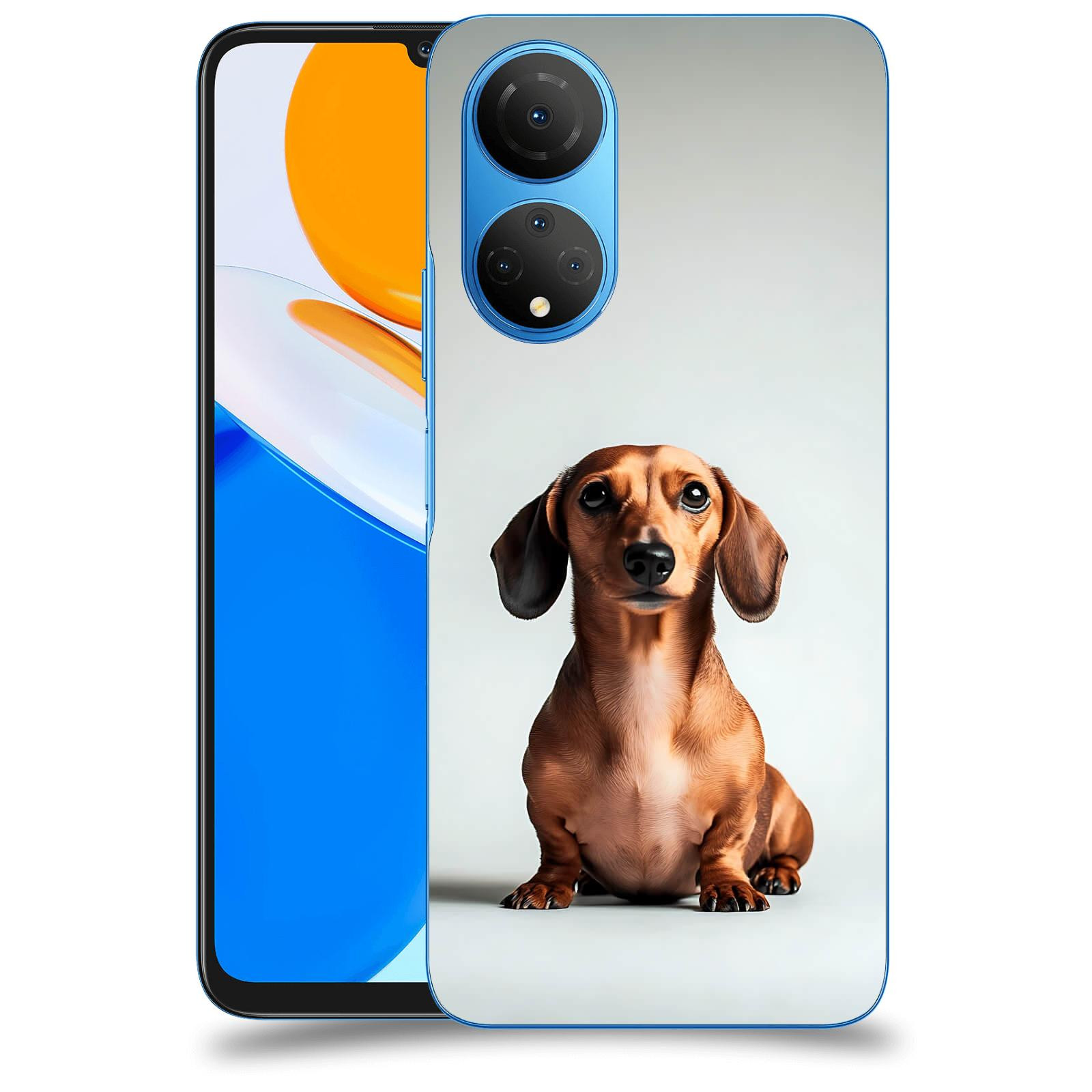 ACOVER Kryt na mobil Honor X7 - Dachshund III