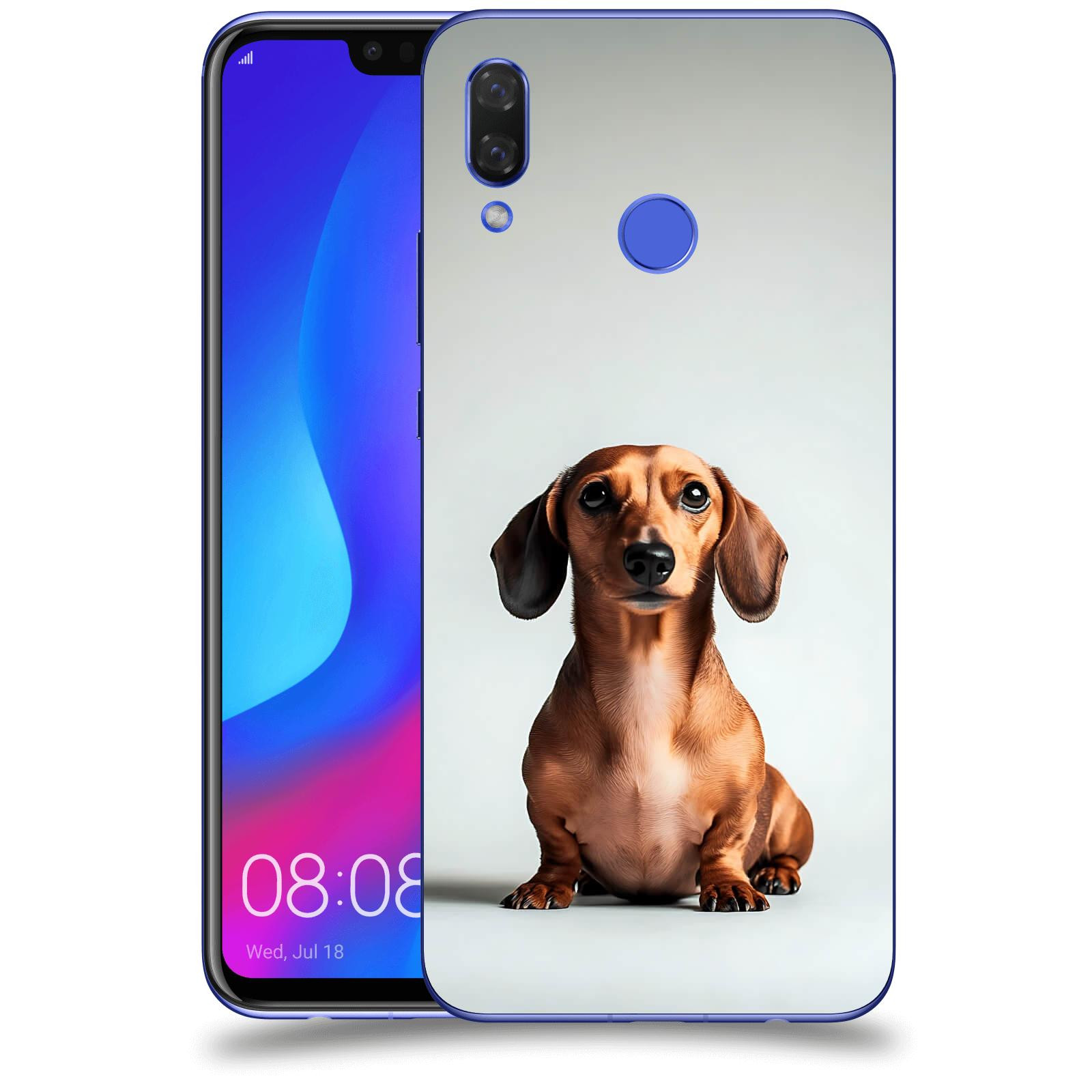 ACOVER Kryt na mobil Huawei Nova 3 - Dachshund III