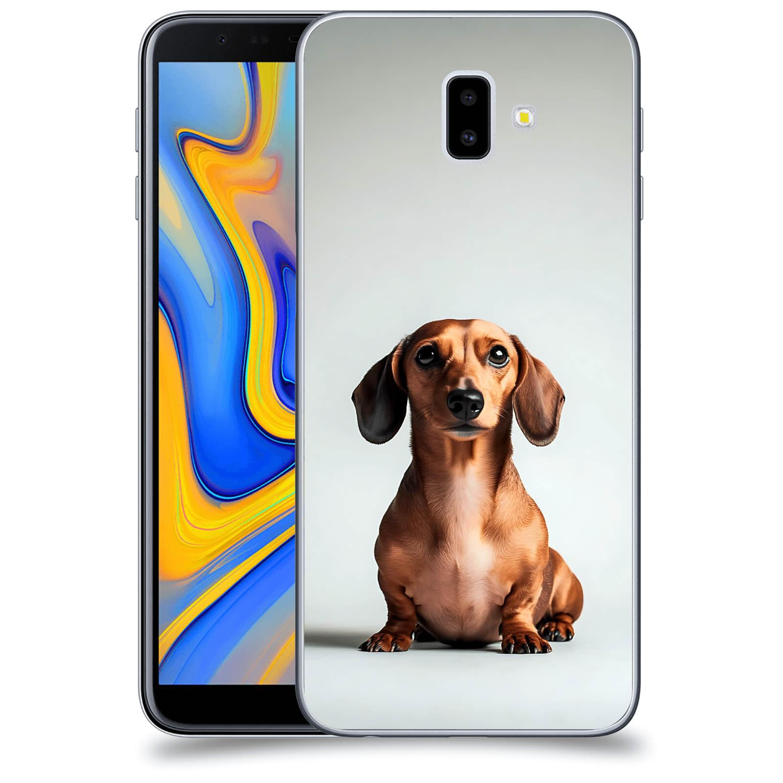 ACOVER Kryt na mobil Samsung Galaxy J6+ J610F - Dachshund III