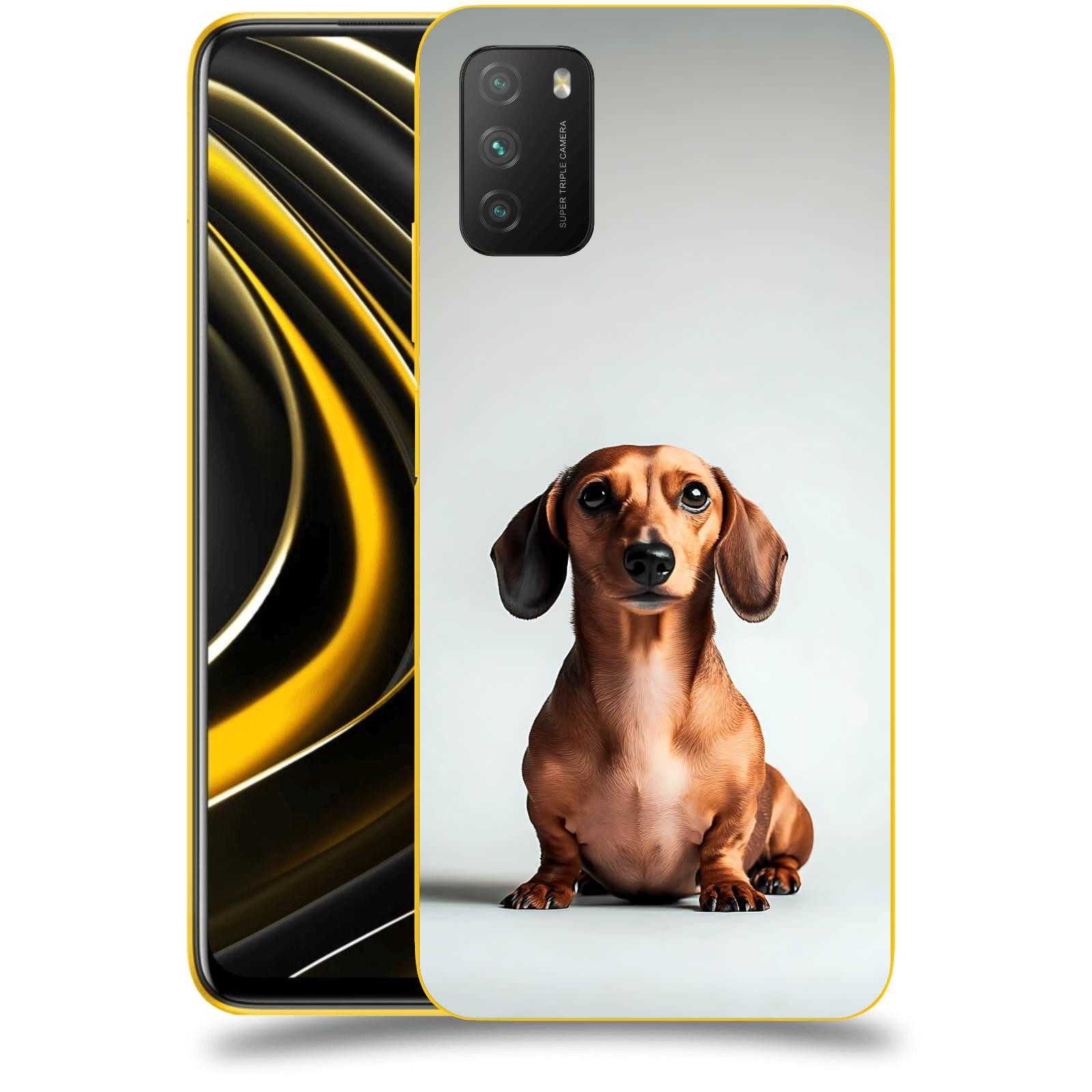 ACOVER Kryt na mobil Xiaomi Poco M3 - Dachshund III