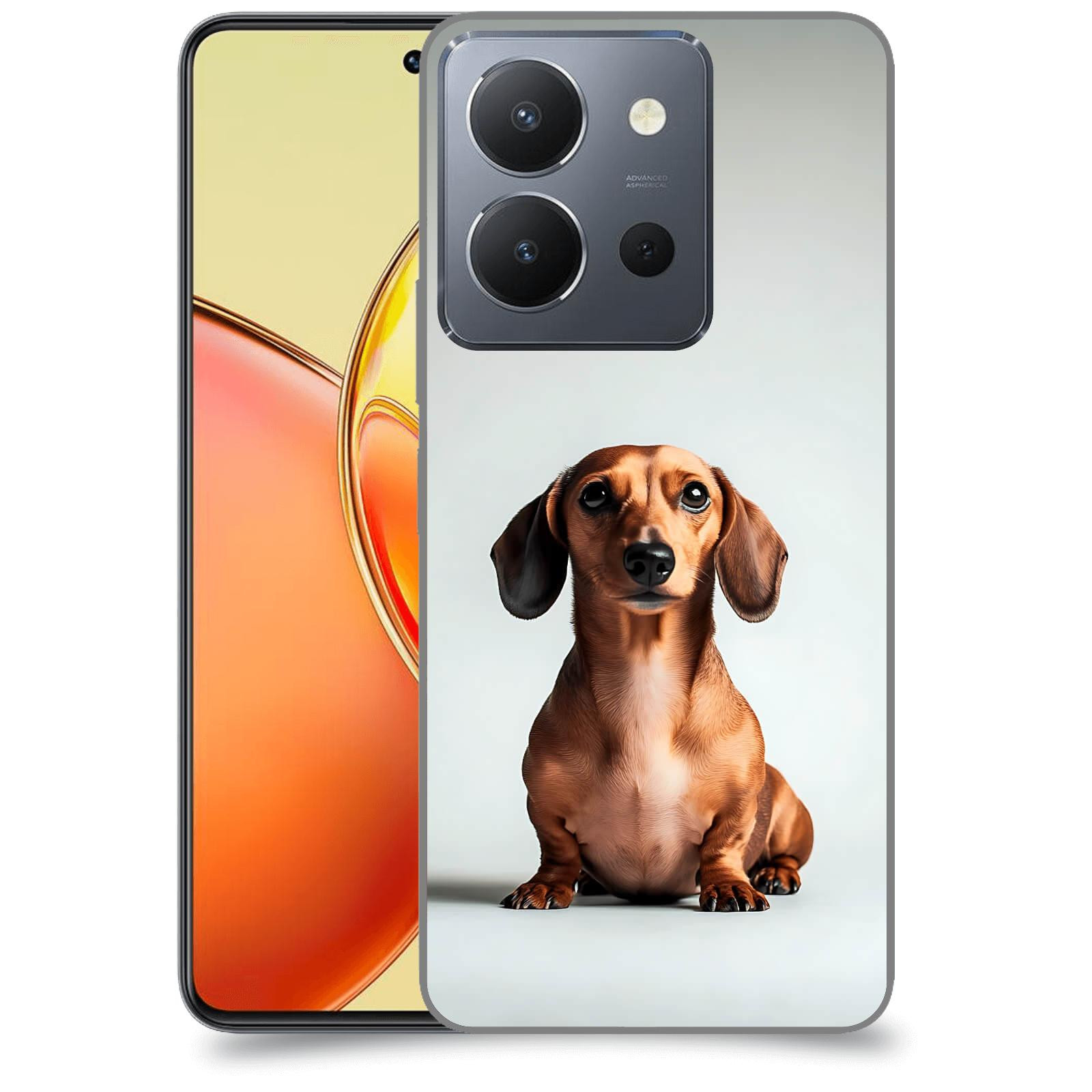 ACOVER Kryt na mobil Vivo Y36 - Dachshund III