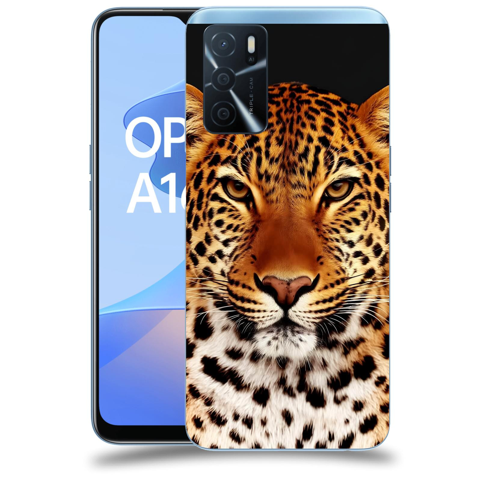 ACOVER Kryt na mobil OPPO A16s - Leopard