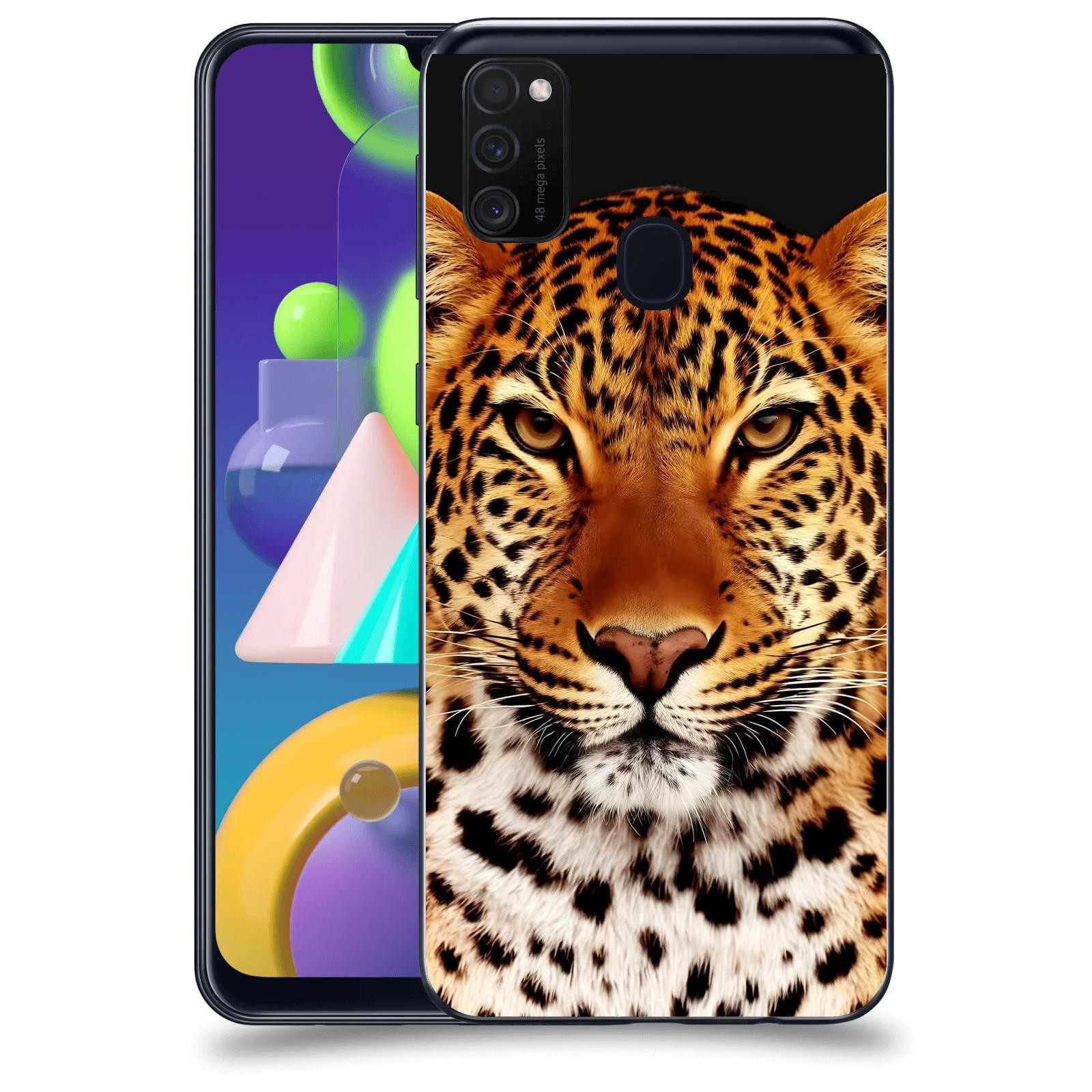 ACOVER Kryt na mobil Samsung Galaxy M21 M215F - Leopard
