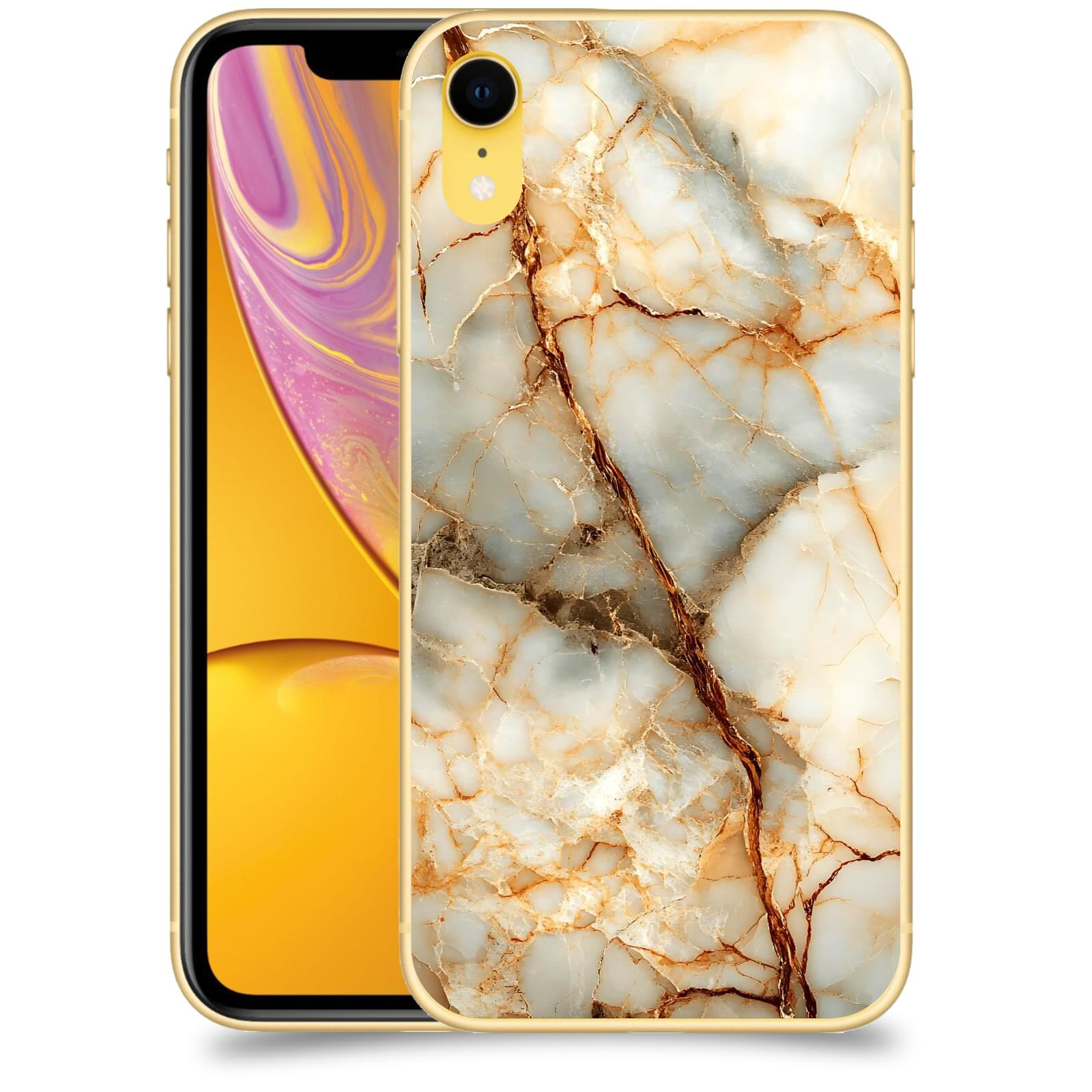 ACOVER Kryt na mobil Apple iPhone XR - Marble I