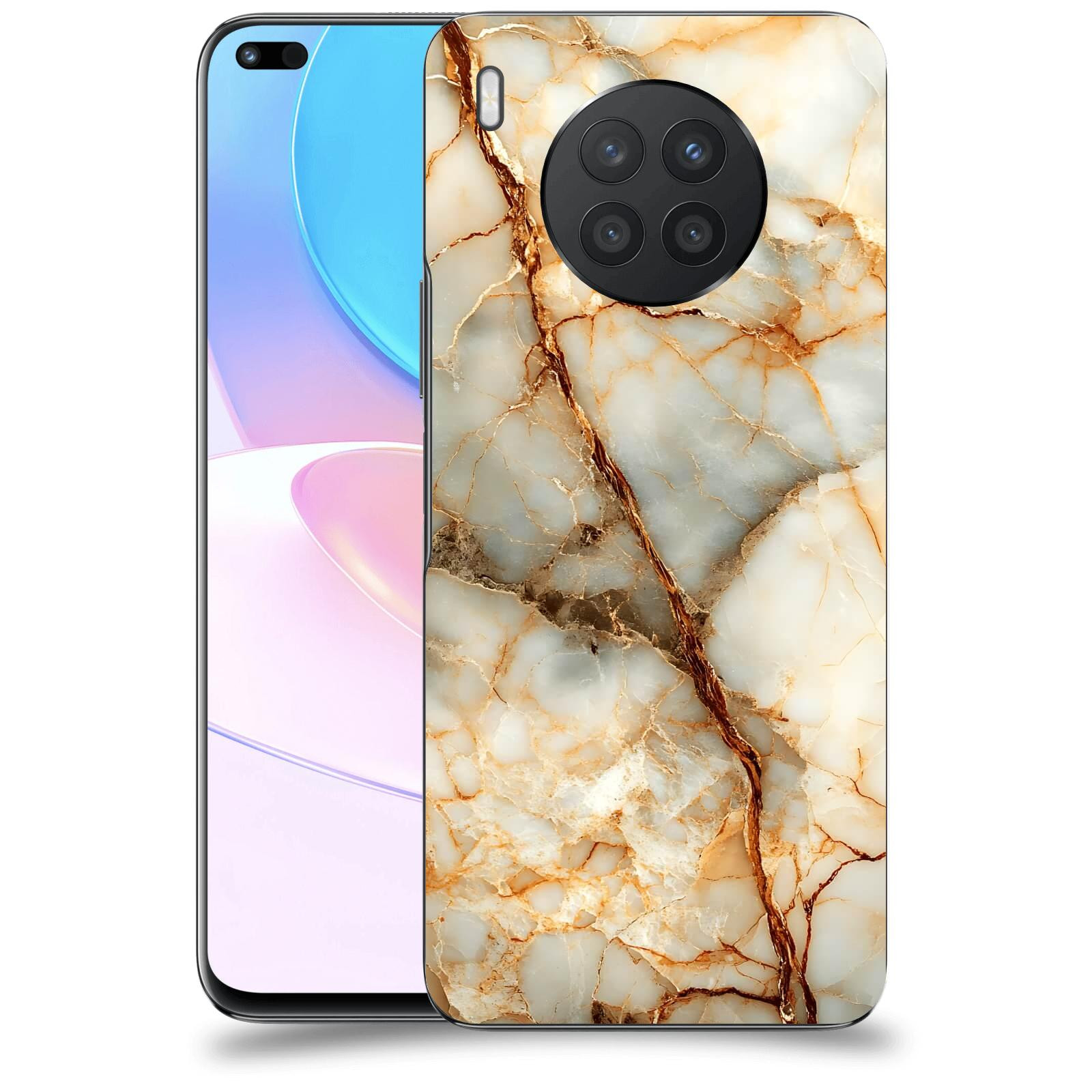ACOVER Kryt na mobil Honor 50 Lite - Marble I