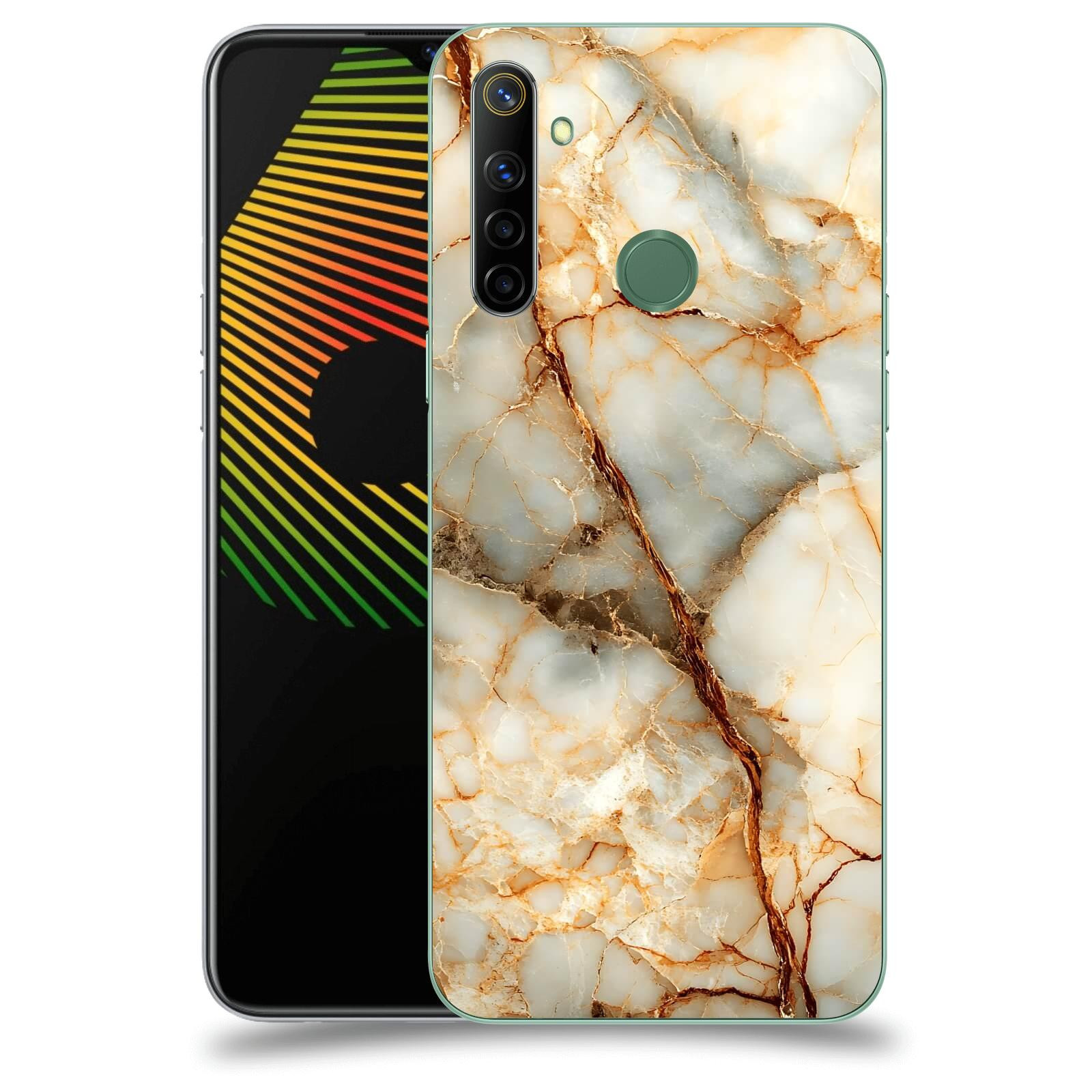 ACOVER Kryt na mobil Realme 6i - Marble I