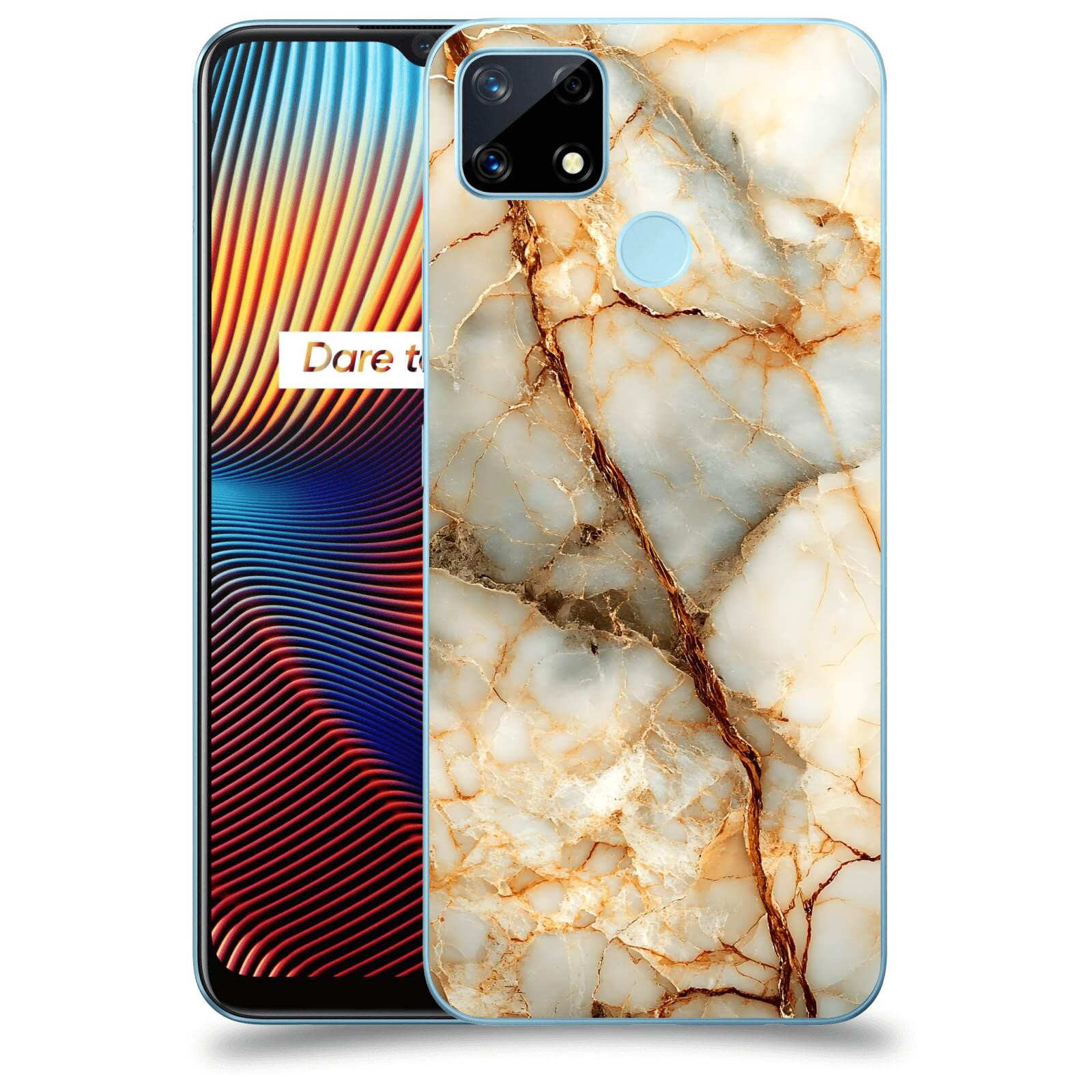 ACOVER Kryt na mobil Realme 7i - Marble I