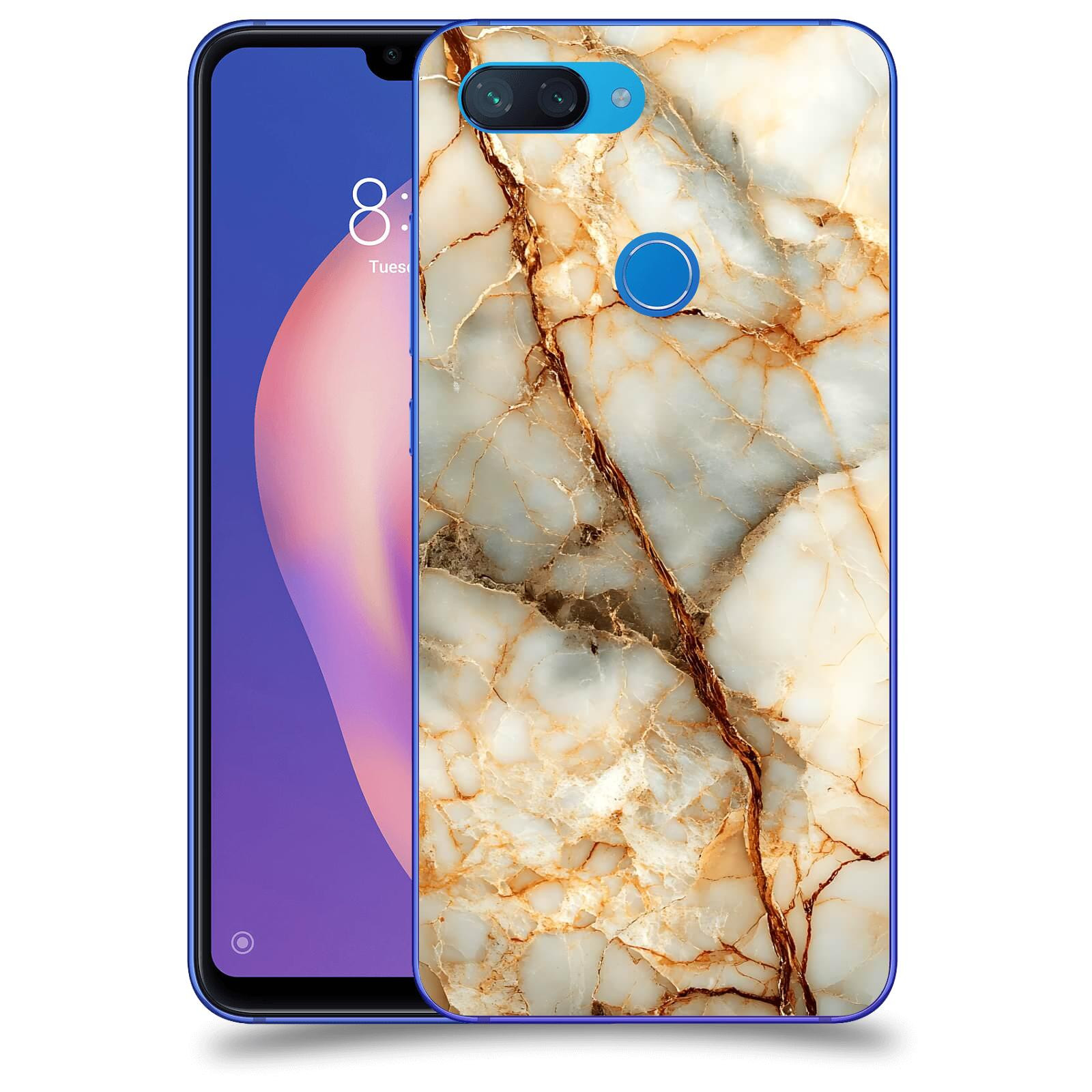 ACOVER Kryt na mobil Xiaomi Mi 8 Lite - Marble I
