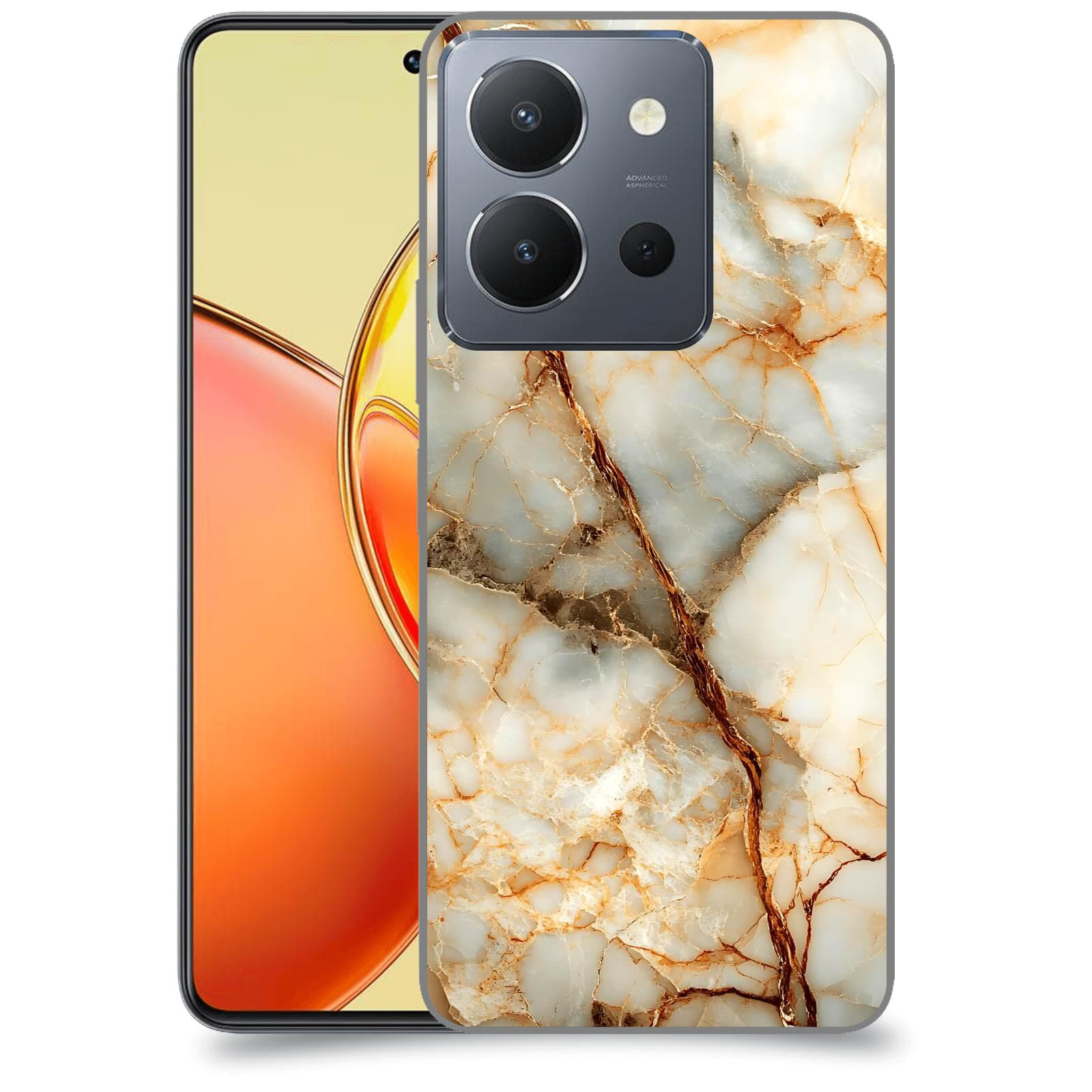 ACOVER Kryt na mobil Vivo Y36 - Marble I