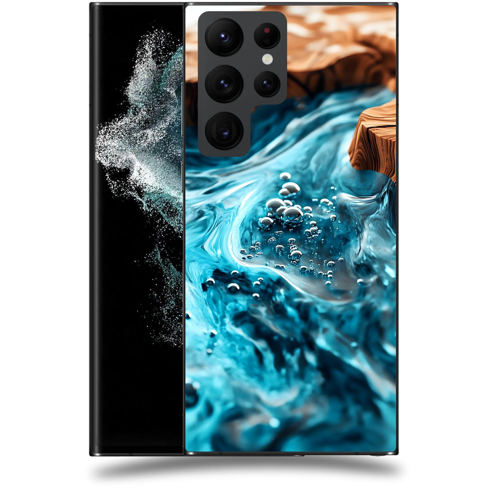 ACOVER Kryt na mobil Samsung Galaxy S22 Ultra 5G - Deep Marine I