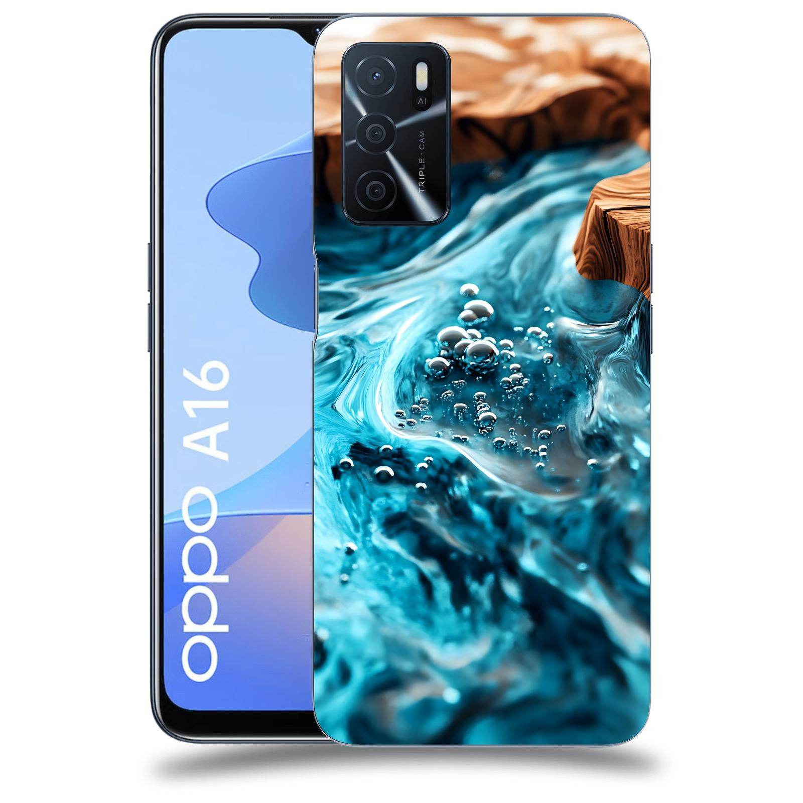 ACOVER Kryt na mobil OPPO A16 - Deep Marine I