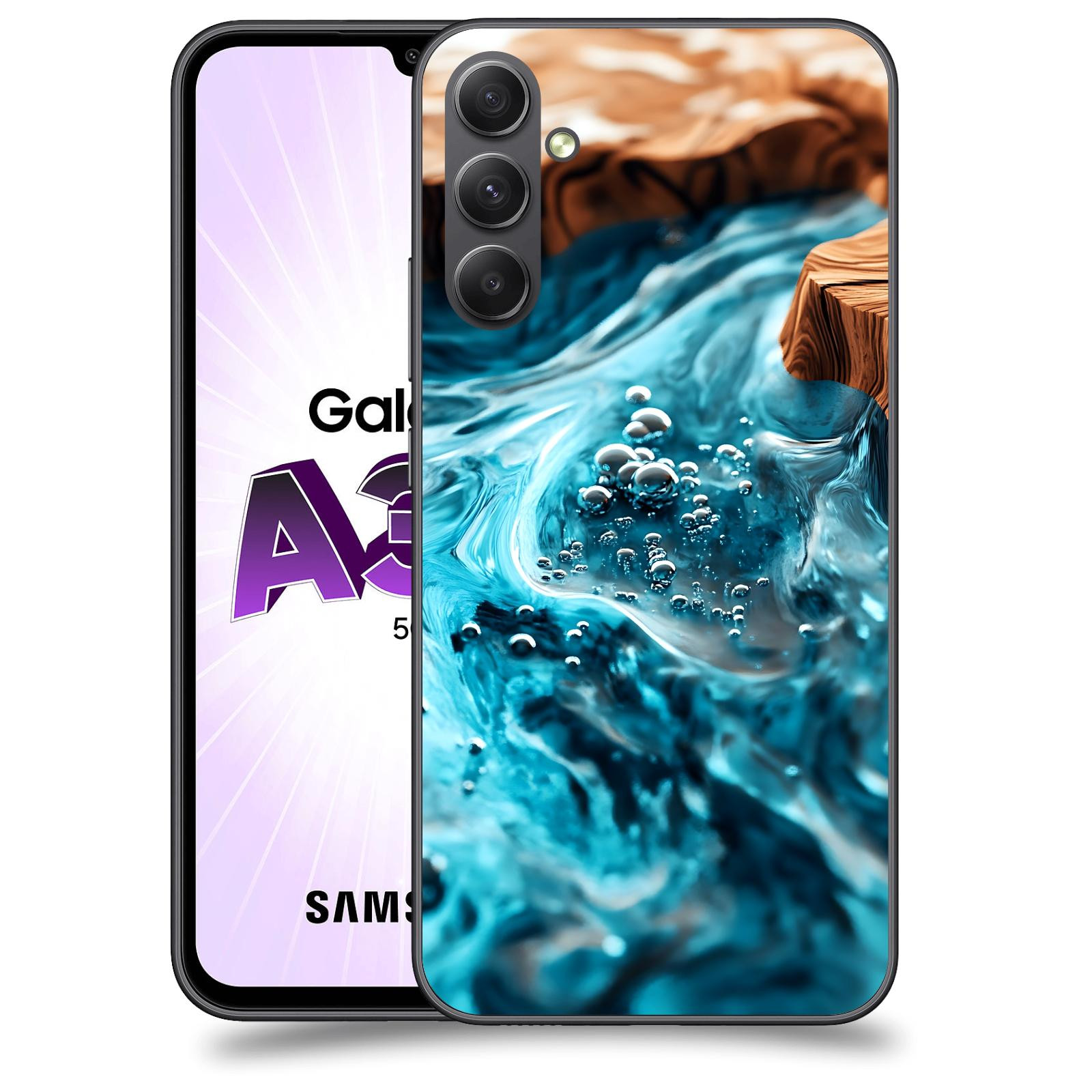 ACOVER Kryt na mobil Samsung Galaxy A34 - Deep Marine I