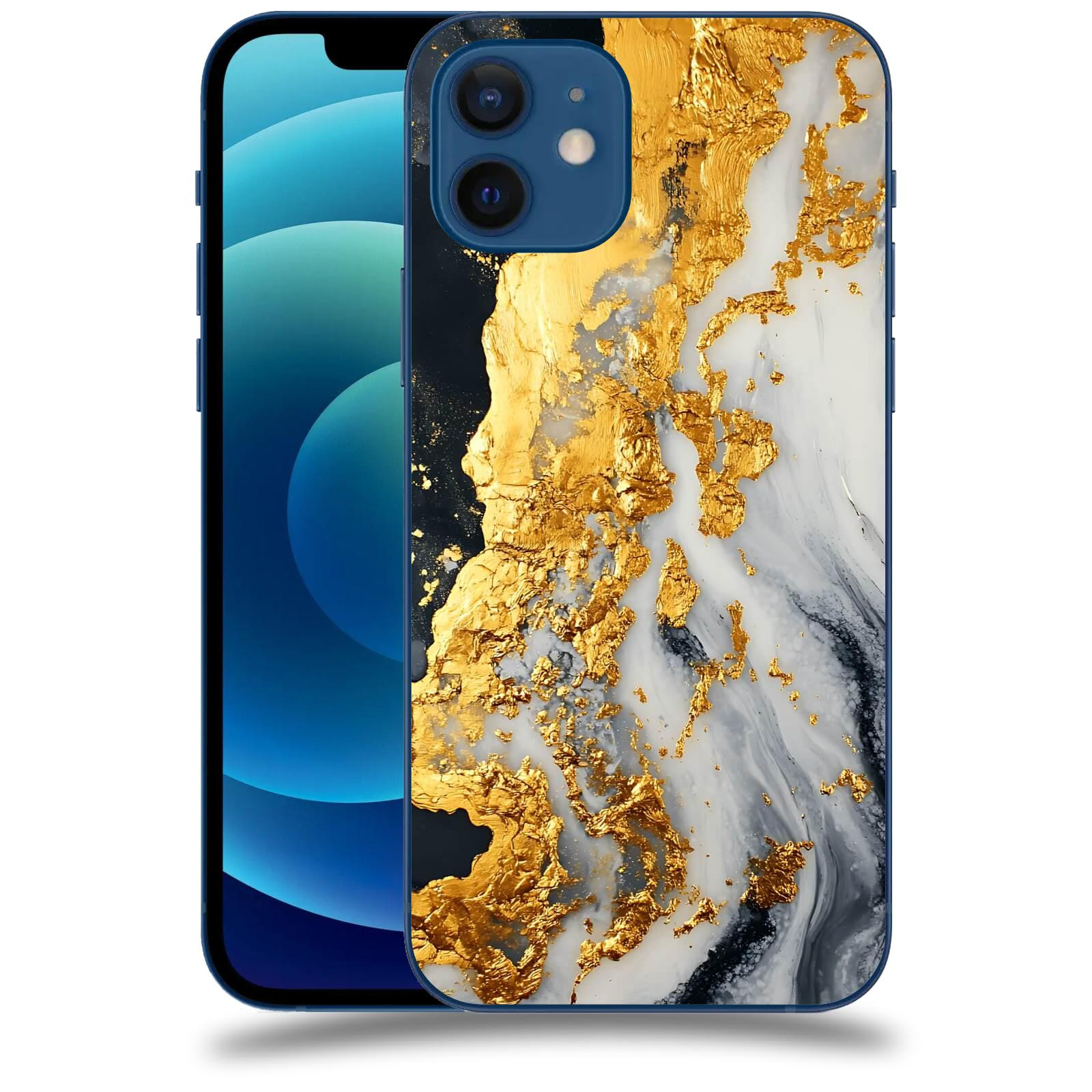 ACOVER Kryt na mobil Apple iPhone 12 - Marble II