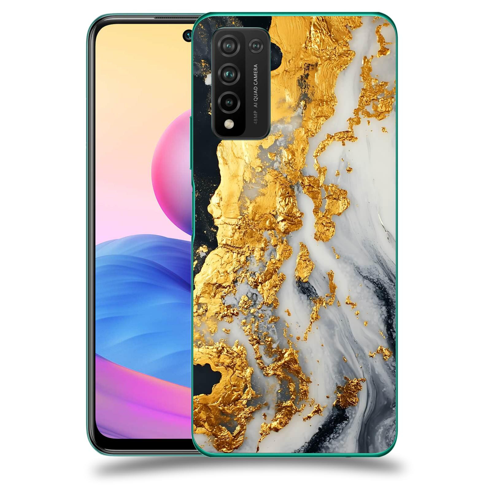 ACOVER Kryt na mobil Honor 10X Lite - Marble II
