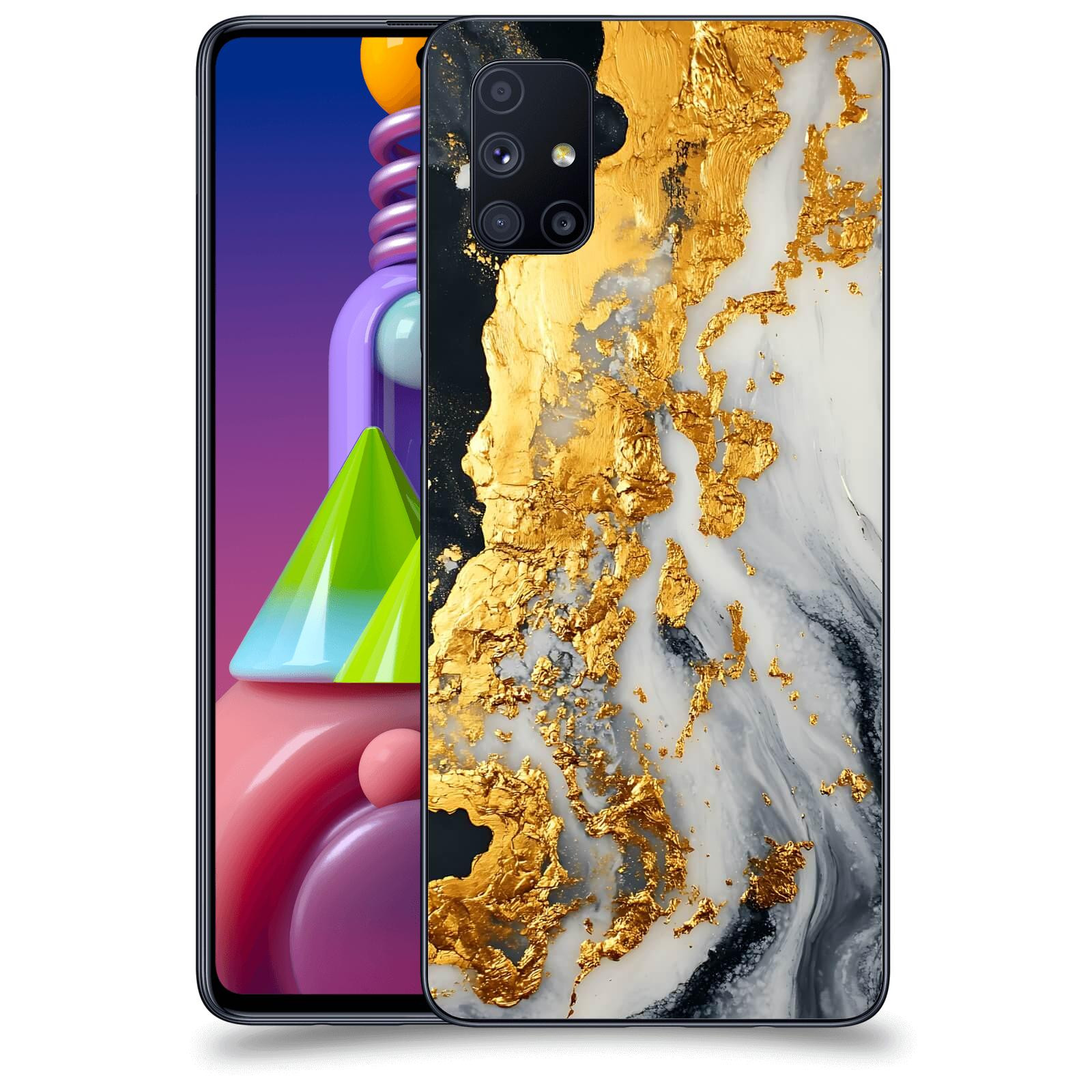 ACOVER Kryt na mobil Samsung Galaxy M51 M515F - Marble II