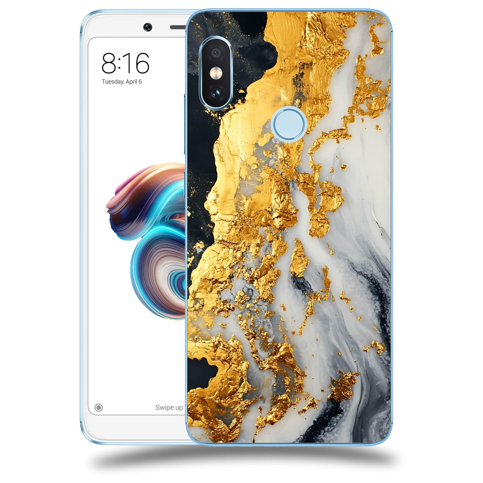 ACOVER Kryt na mobil Xiaomi Redmi Note 5 Global - Marble II