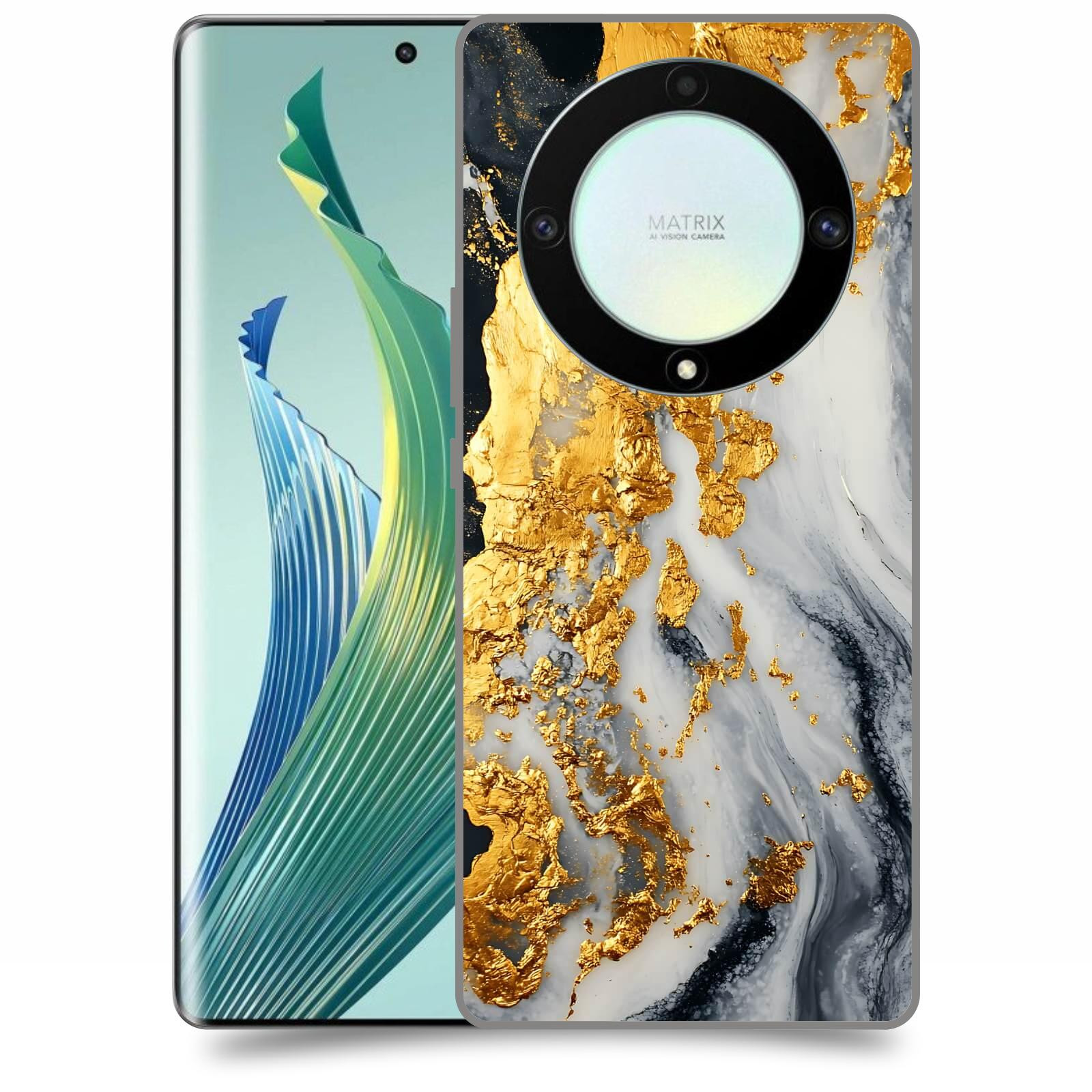 ACOVER Kryt na mobil Honor Magic 5 Lite 5G - Marble II
