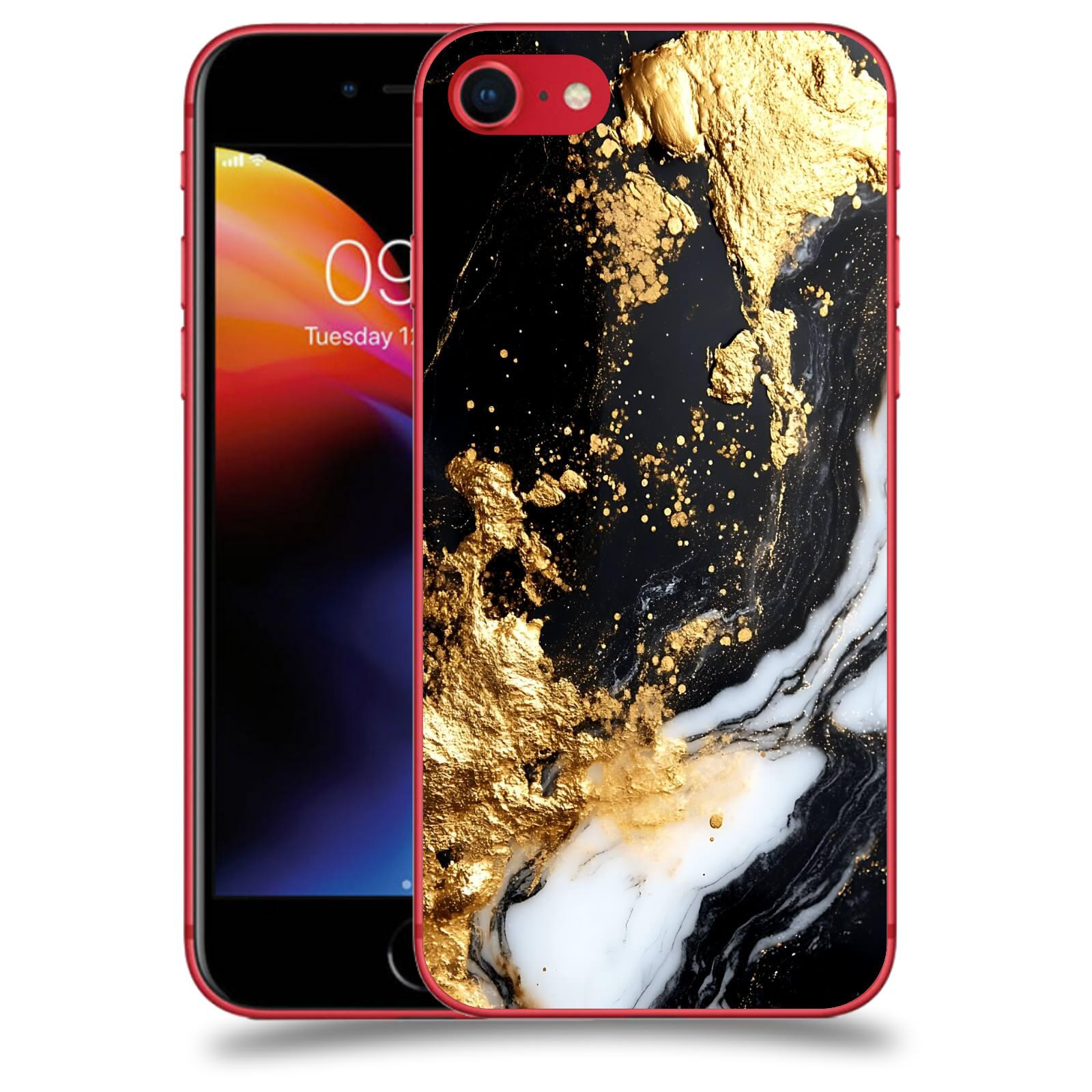 ACOVER Kryt na mobil Apple iPhone 8 - Marble III