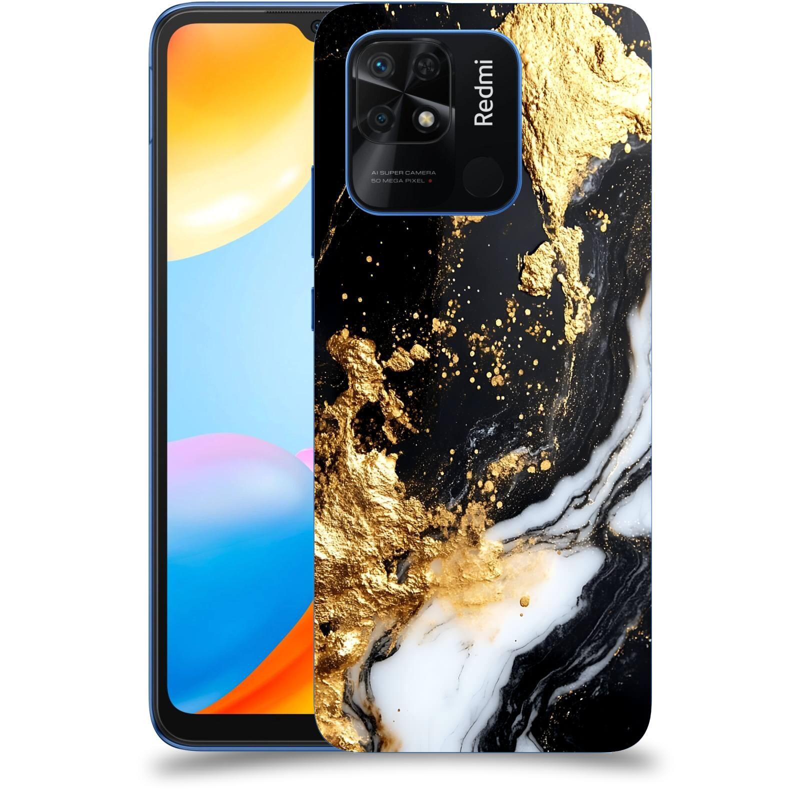 ACOVER Kryt na mobil Xiaomi Redmi 10C - Marble III