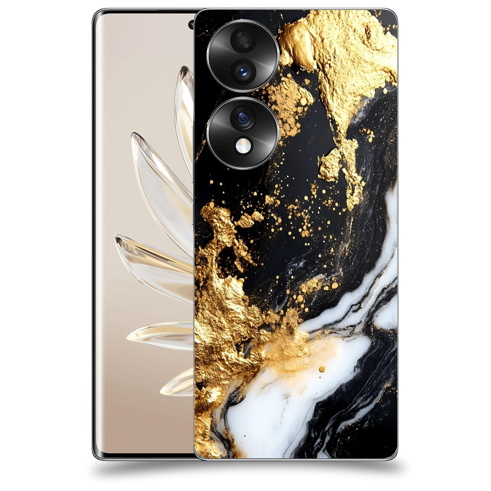 ACOVER Kryt na mobil Honor 70 - Marble III