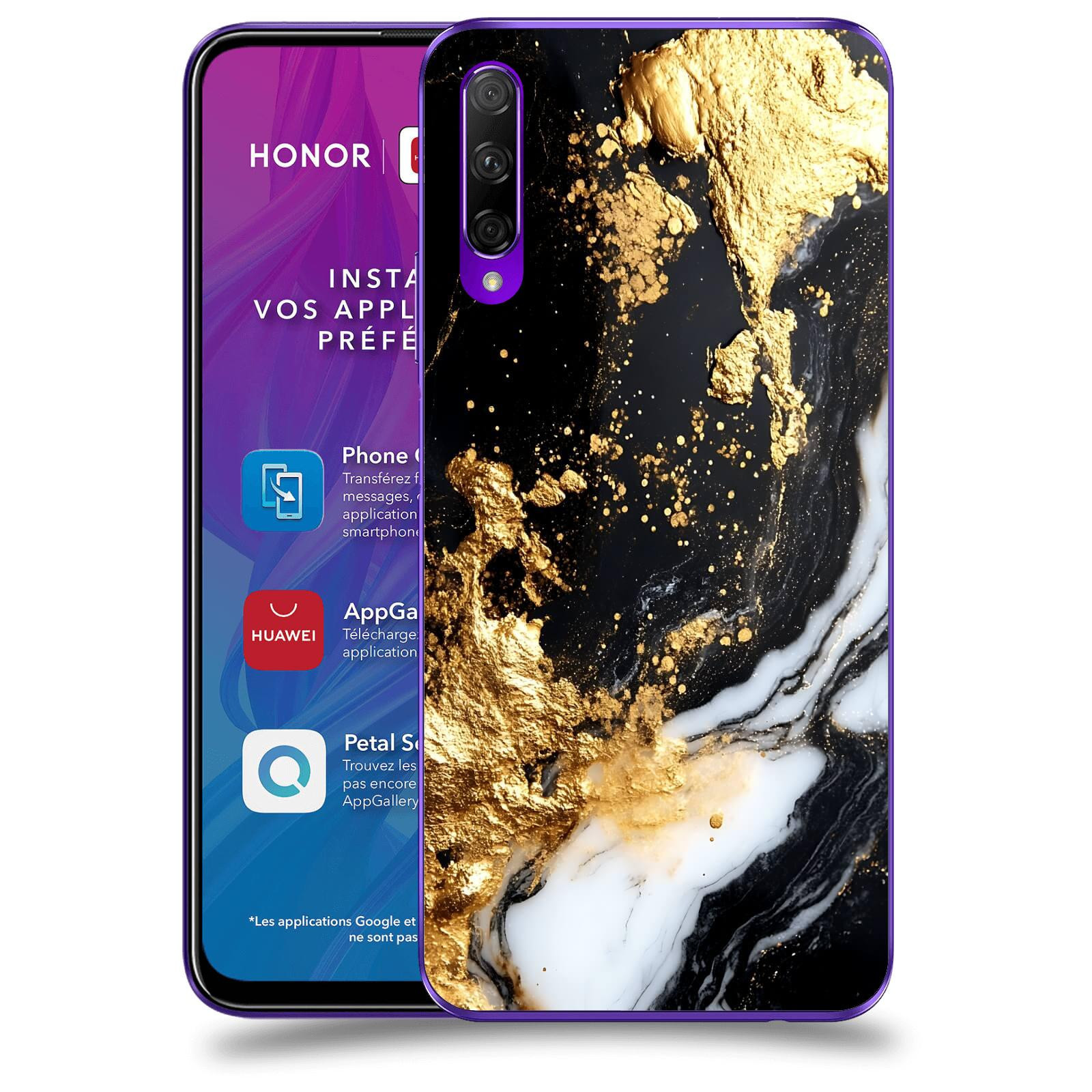 ACOVER Kryt na mobil Honor 9X Pro - Marble III