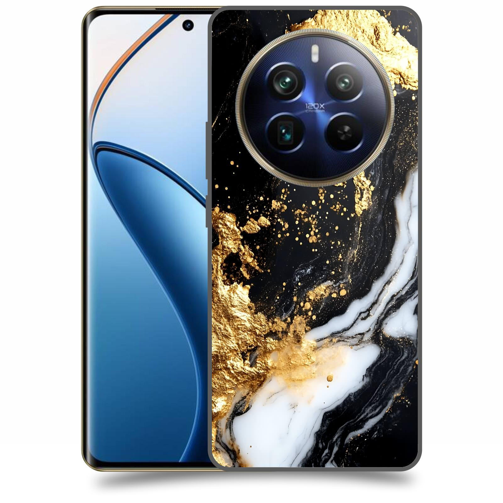 ACOVER Kryt na mobil Realme 12 pro+ 5g - Marble III
