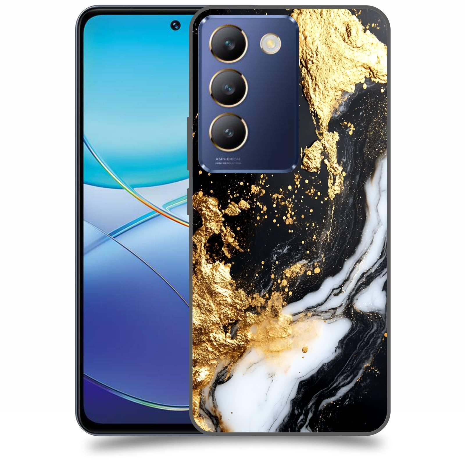 ACOVER Kryt na mobil Vivo V40SE - Marble III