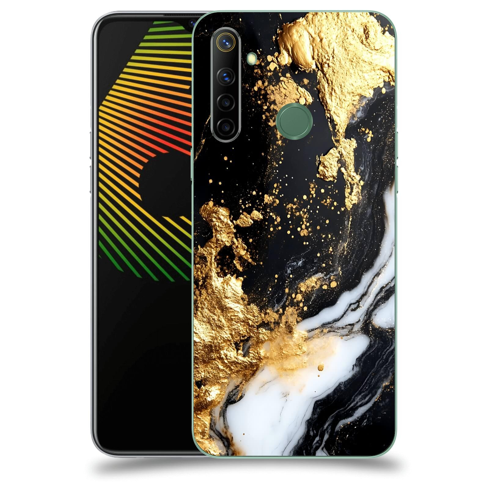 ACOVER Kryt na mobil Realme 6i - Marble III