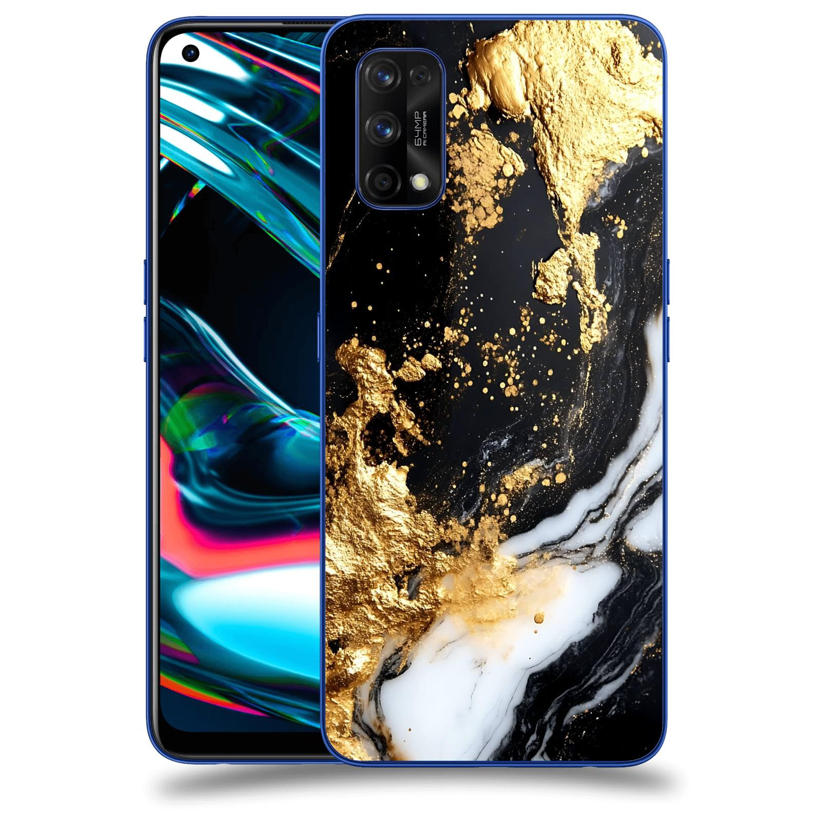 ACOVER Kryt na mobil Realme 7 Pro - Marble III