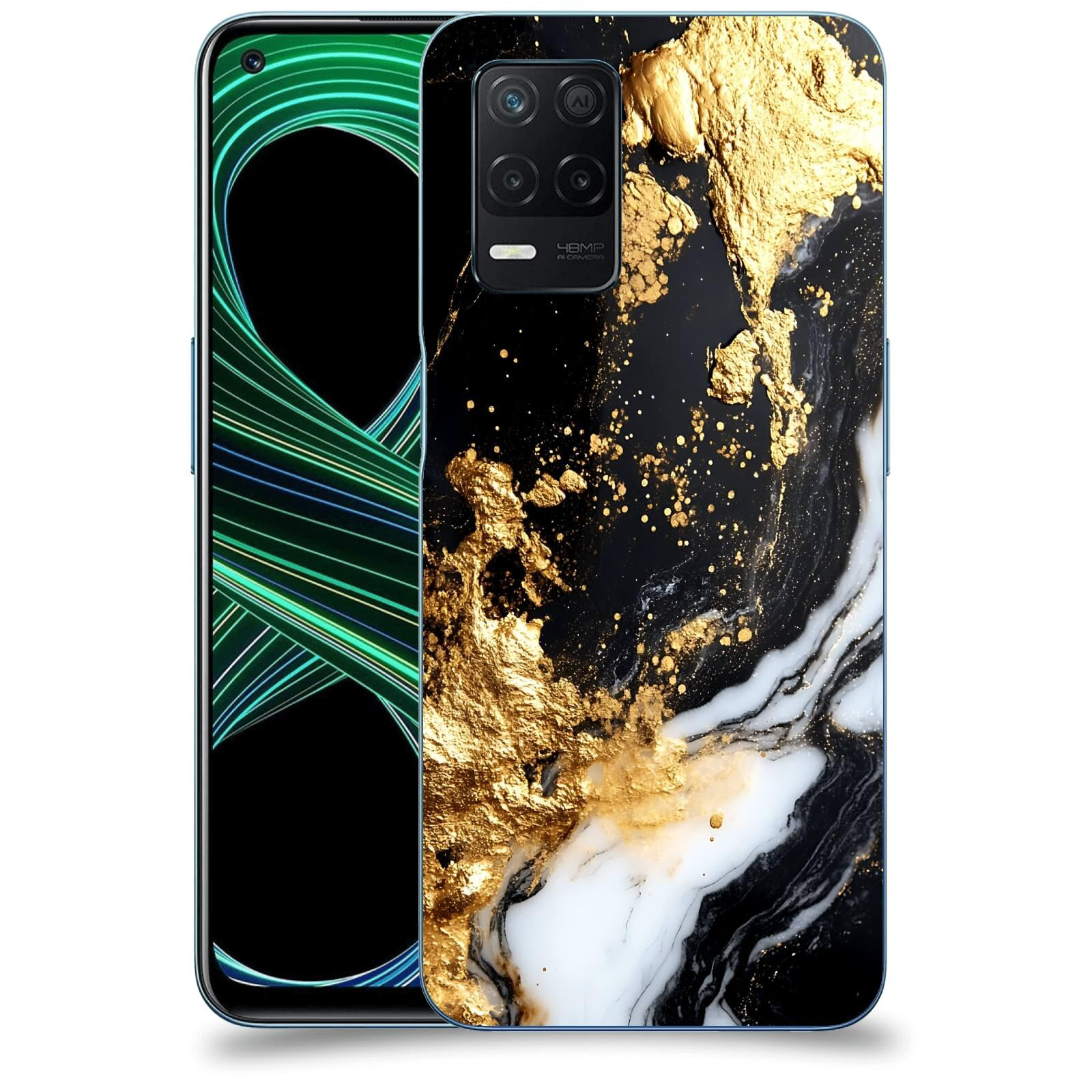 ACOVER Kryt na mobil Realme 8 5G - Marble III