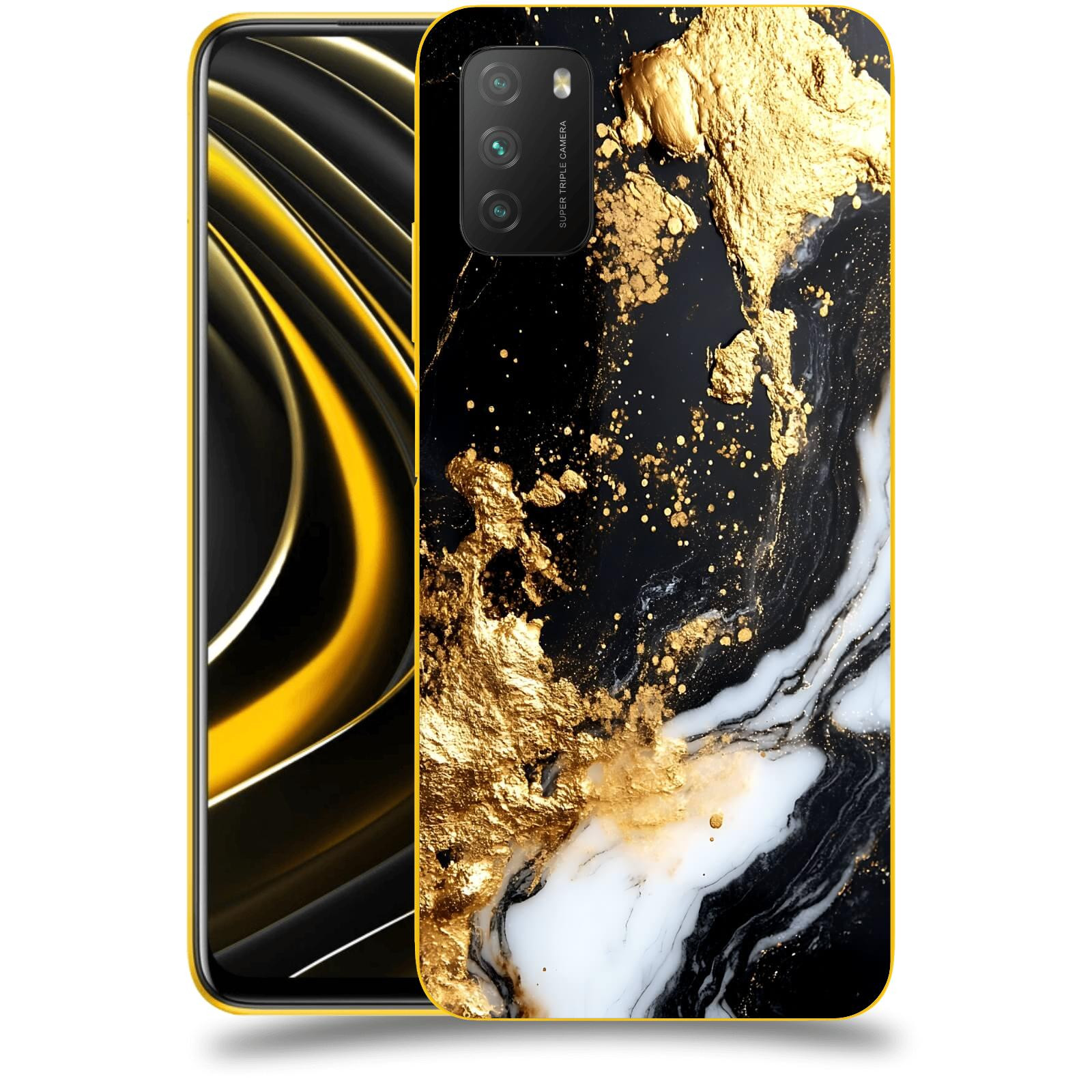 ACOVER Kryt na mobil Xiaomi Poco M3 - Marble III