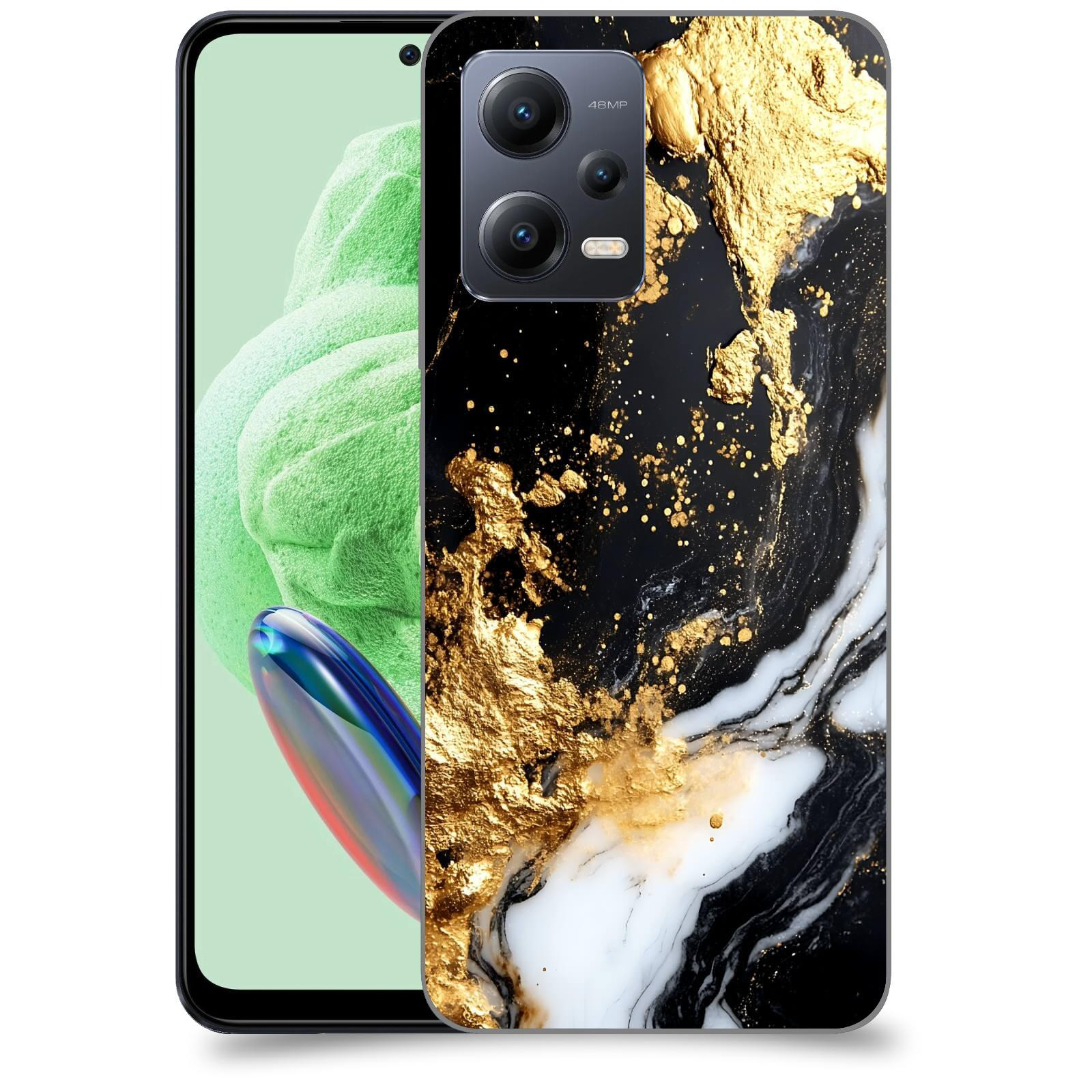 ACOVER Kryt na mobil Xiaomi Redmi Note 12 PRO 5G - Marble III