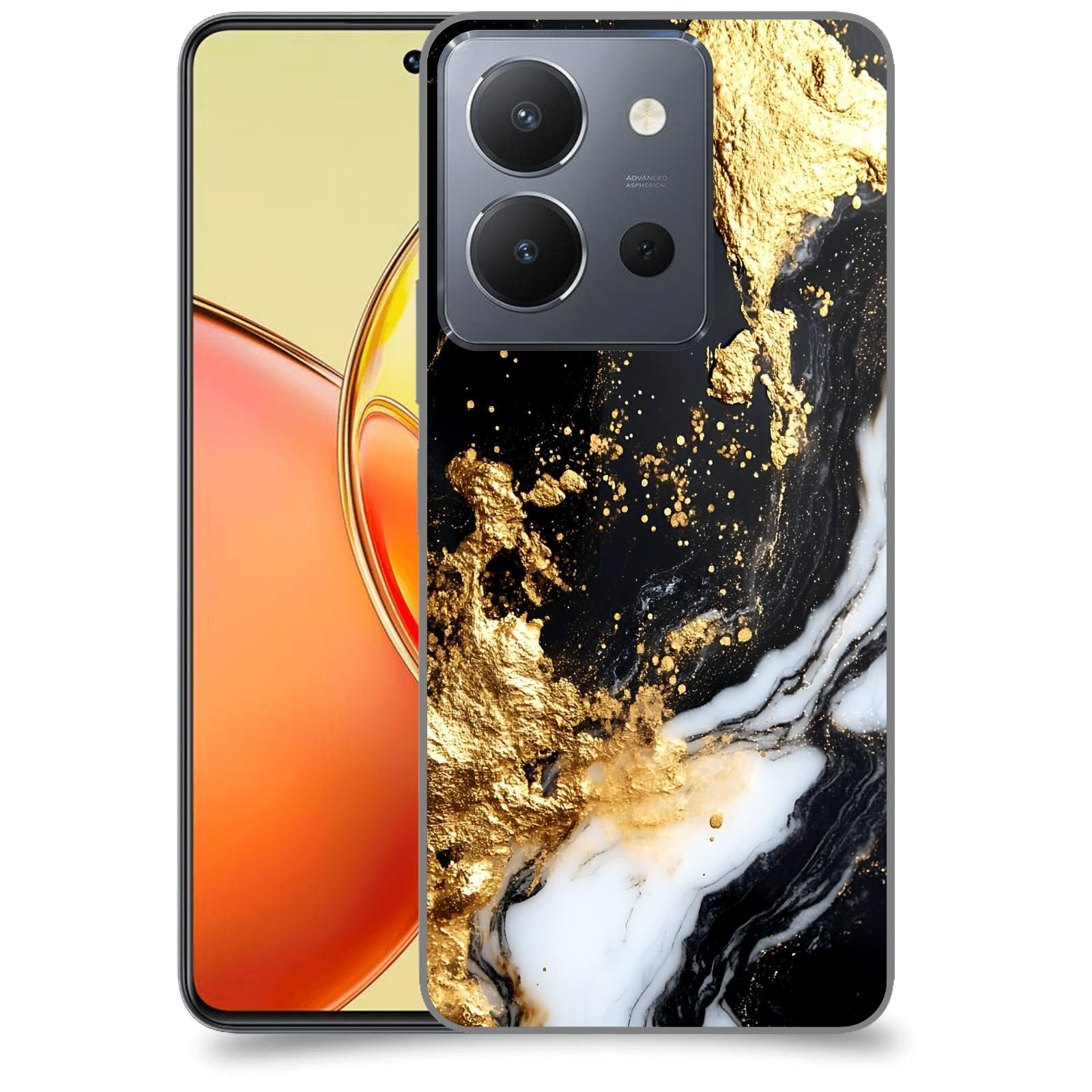 ACOVER Kryt na mobil Vivo Y36 - Marble III