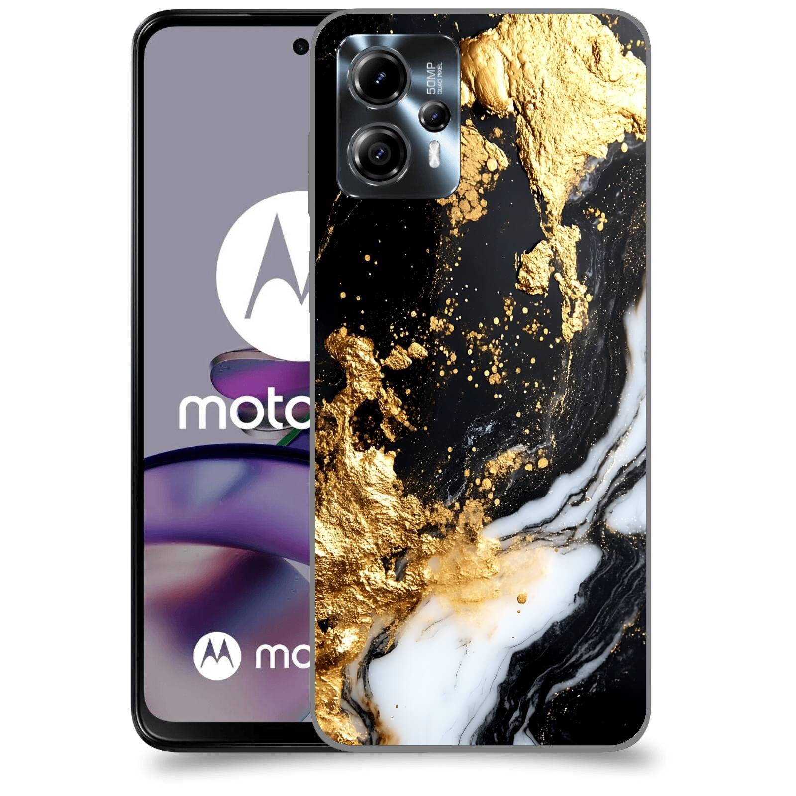 ACOVER Kryt na mobil Motorola Moto G13 - Marble III