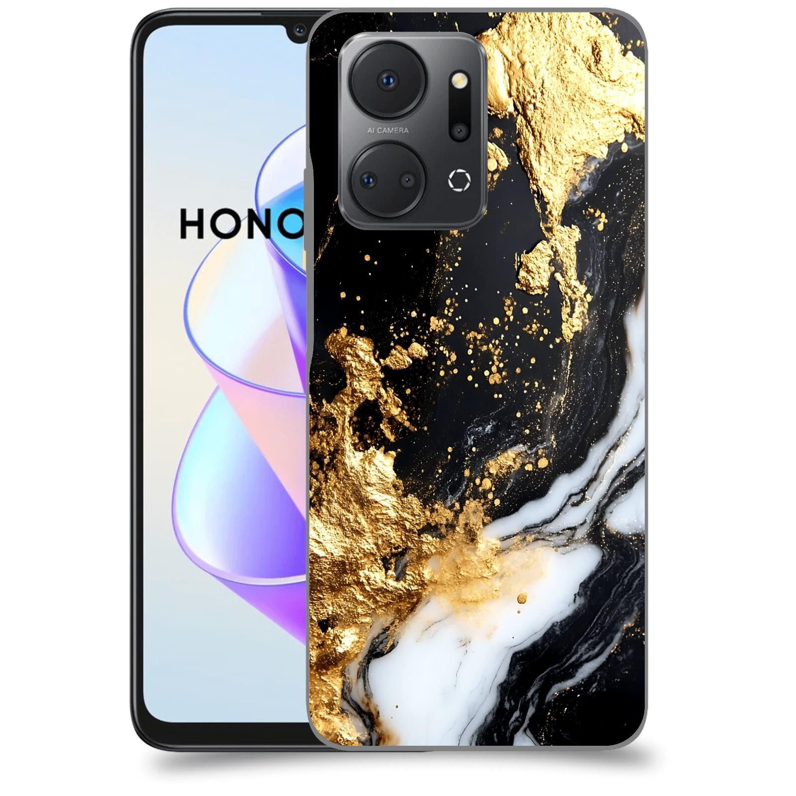 ACOVER Kryt na mobil HONOR X7a - Marble III