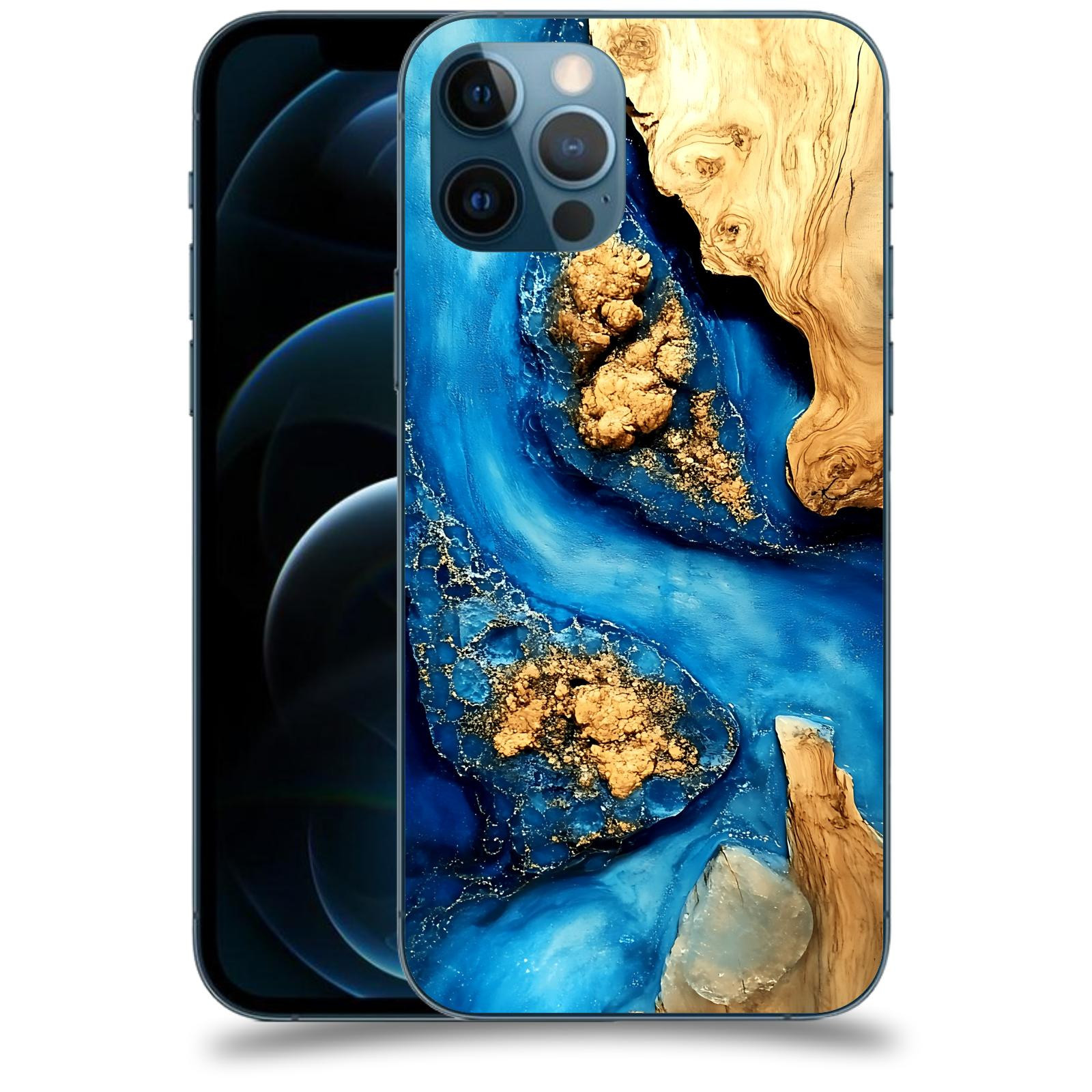 ACOVER Kryt na mobil Apple iPhone 12 Pro - Deep Marine II