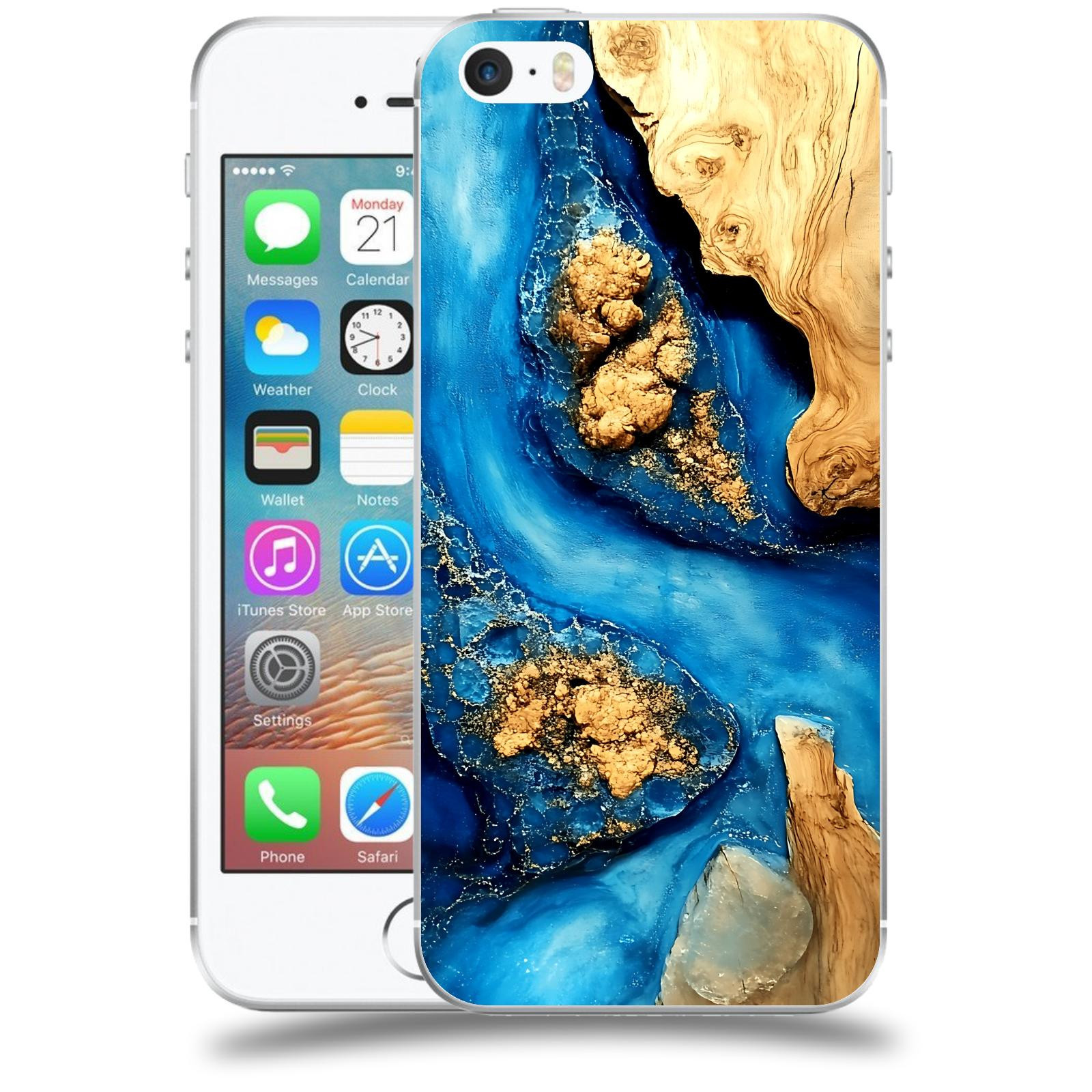 ACOVER Kryt na mobil Apple iPhone 5/5S/SE - Deep Marine II