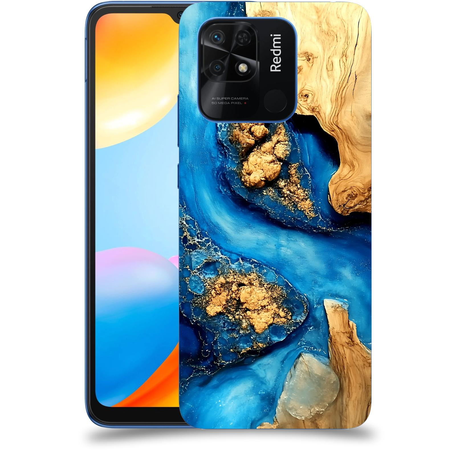 ACOVER Kryt na mobil Xiaomi Redmi 10C - Deep Marine II