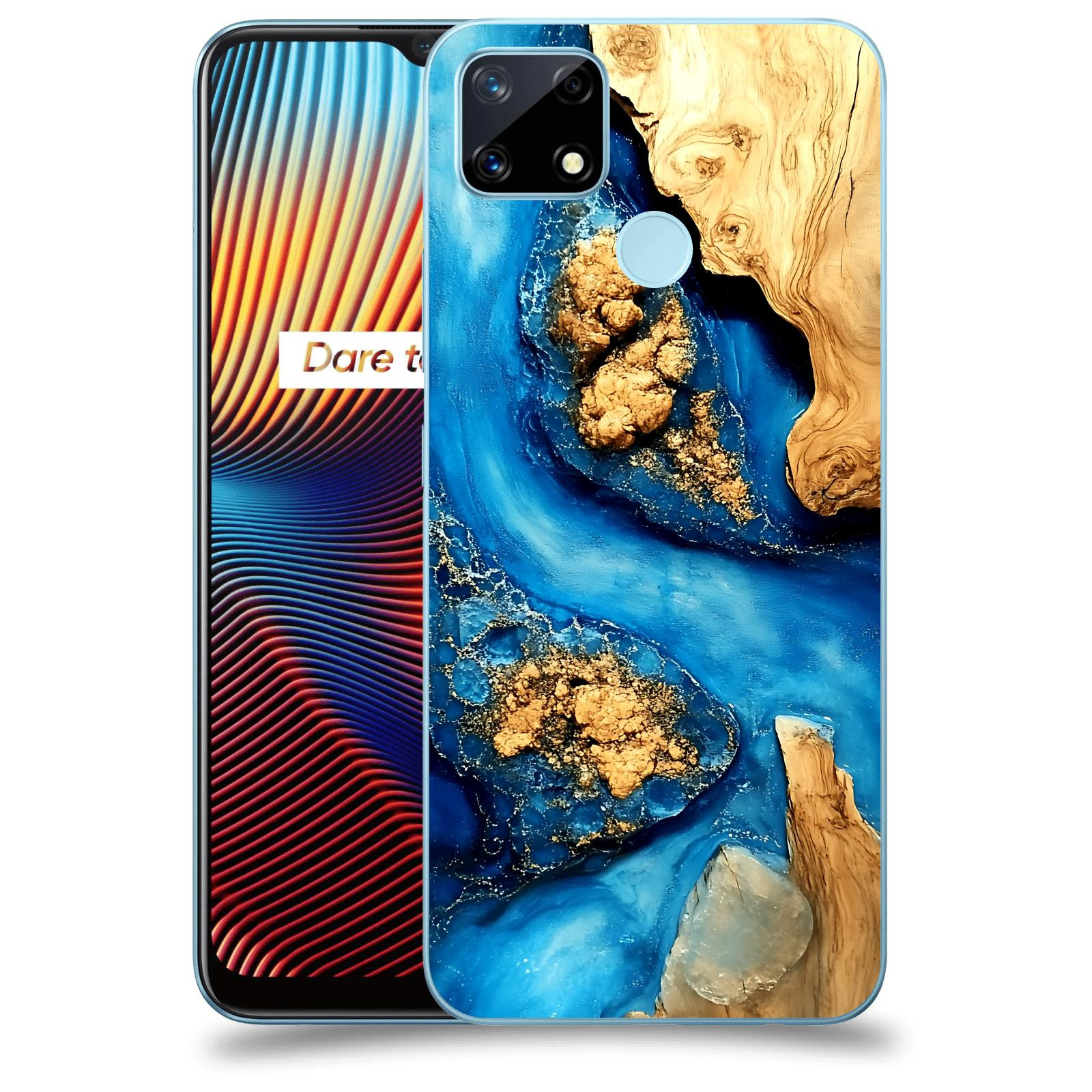 ACOVER Kryt na mobil Realme 7i - Deep Marine II