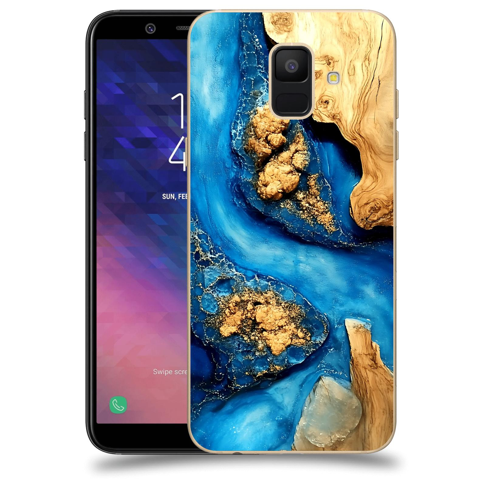 ACOVER Kryt na mobil Samsung Galaxy A6 A600F - Deep Marine II