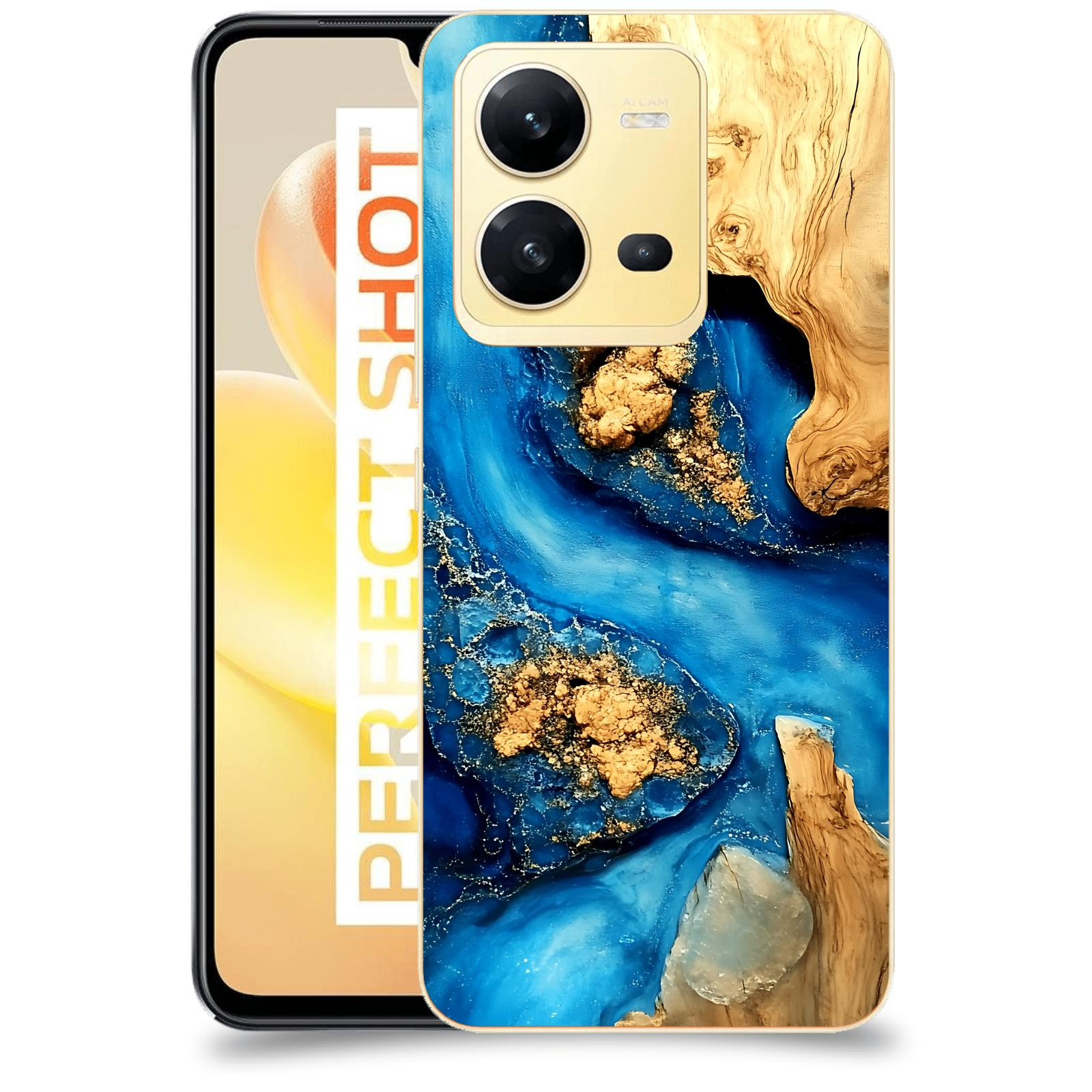 ACOVER Kryt na mobil Vivo X80 Lite - Deep Marine II