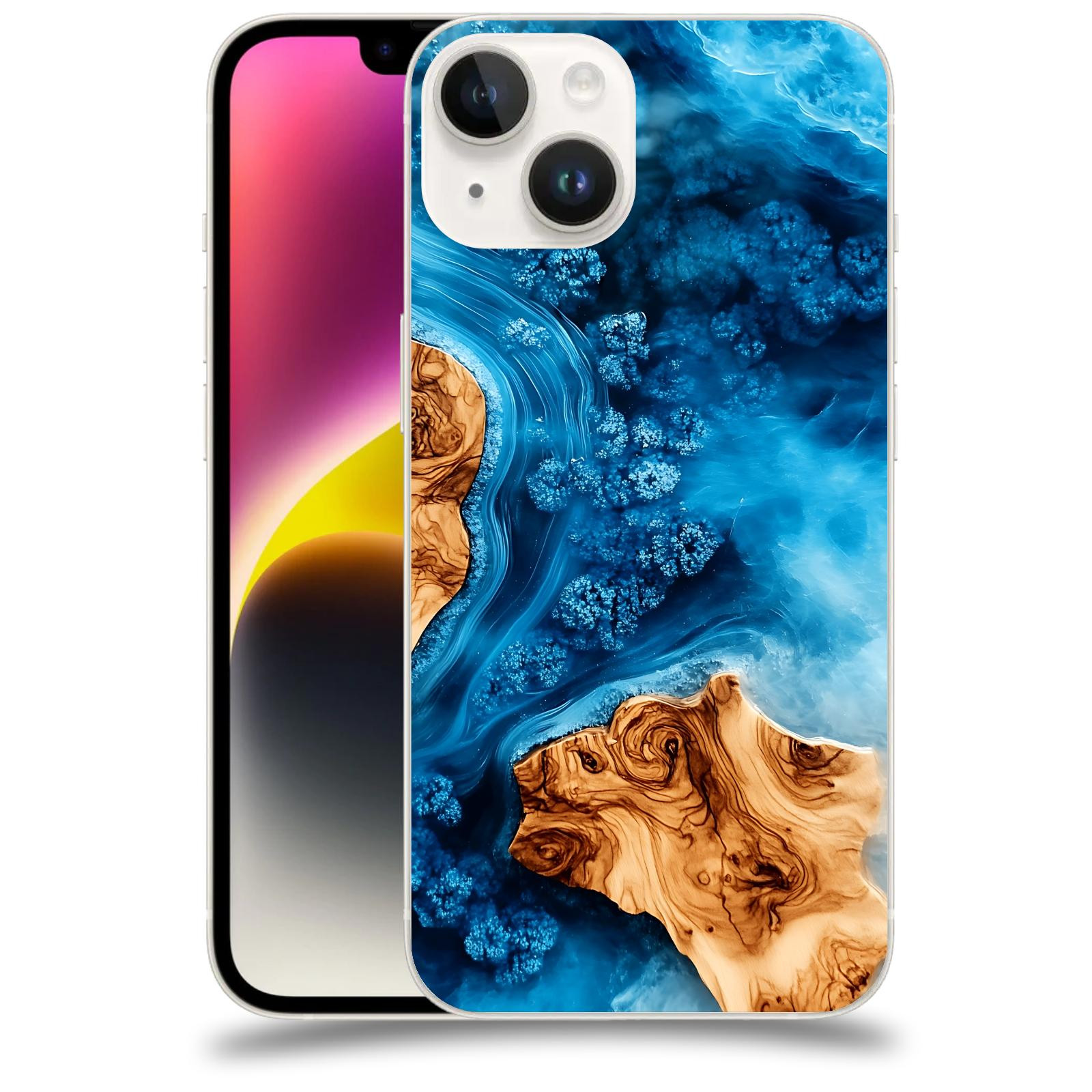 ACOVER Kryt na mobil Apple iPhone 14 - Deep Marine III